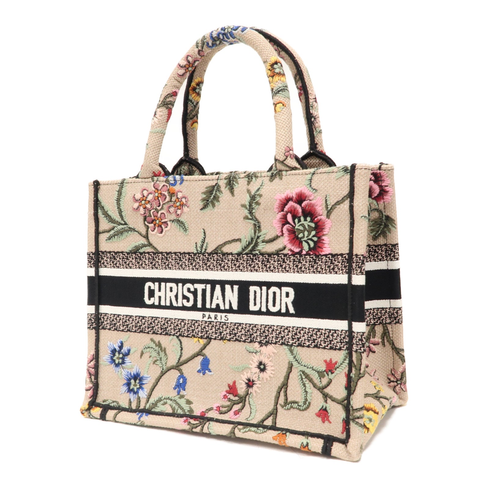 Dior 帆布Book Tote Small手挽袋彩色