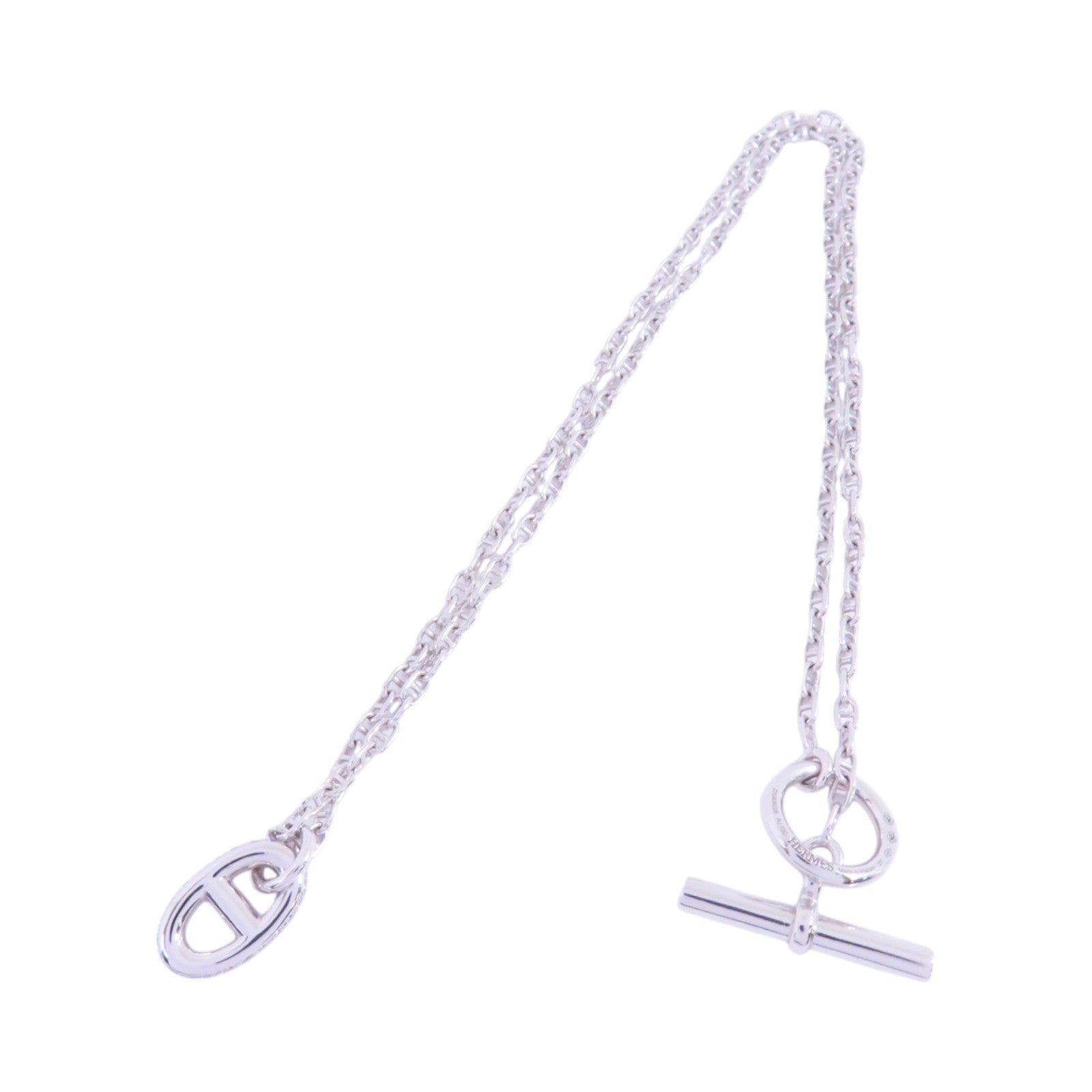 HERMES 【激減優惠】18K白金/鑽石Farandole Diamond Small Pendant Nacklace項鍊