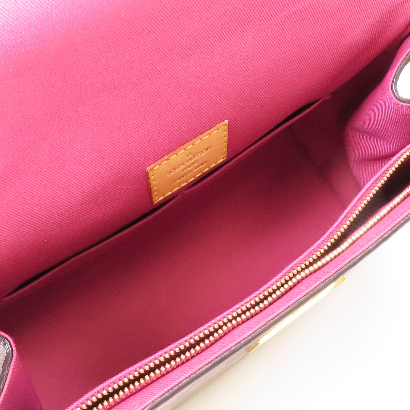 LOUIS VUITTON LV GHW Cluny BB 2 Way Shoulder Bag M42738 Monogram Brown