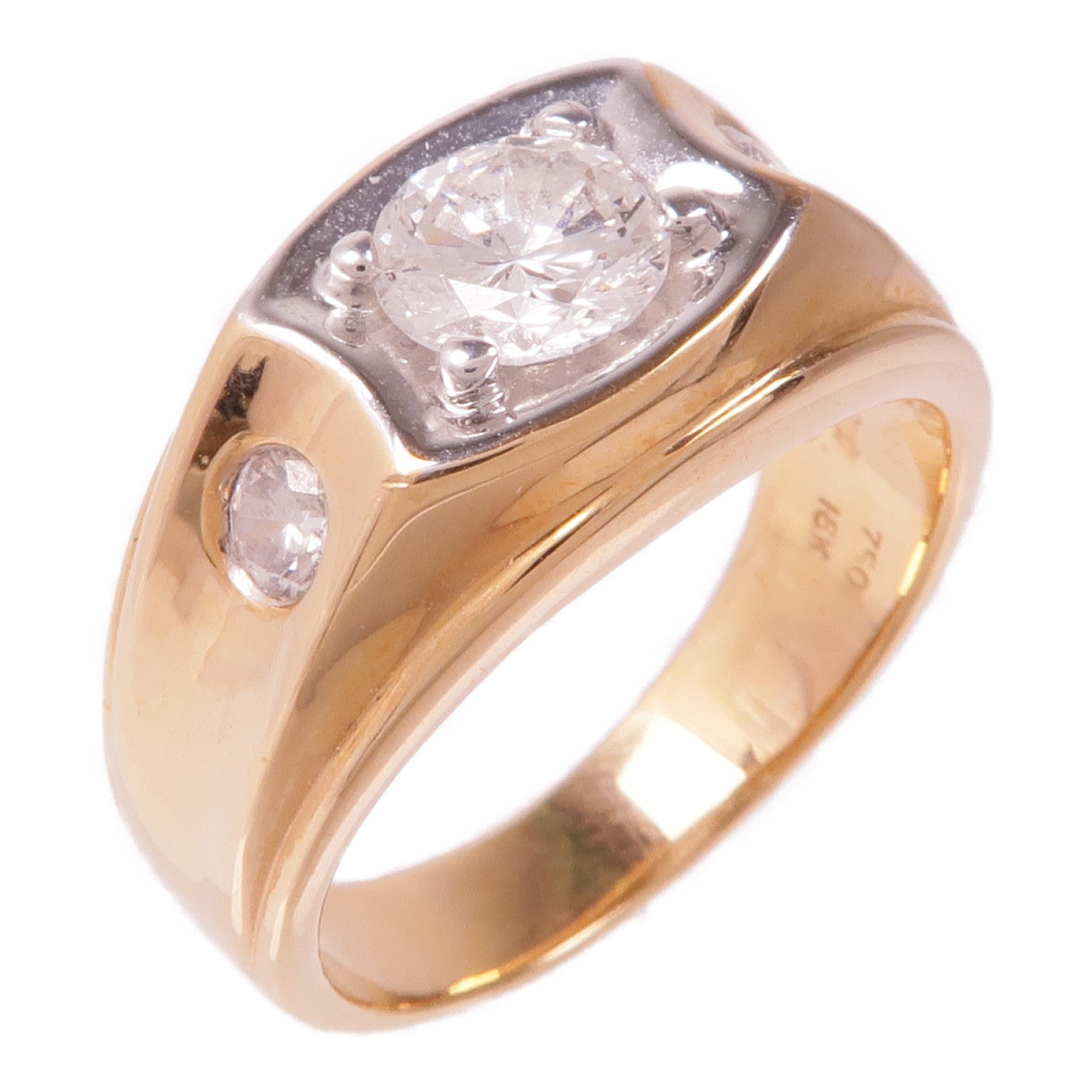 JEWELRY 【激減優惠】18K玫瑰金Diamond Ring鑽石戒指US#6.5