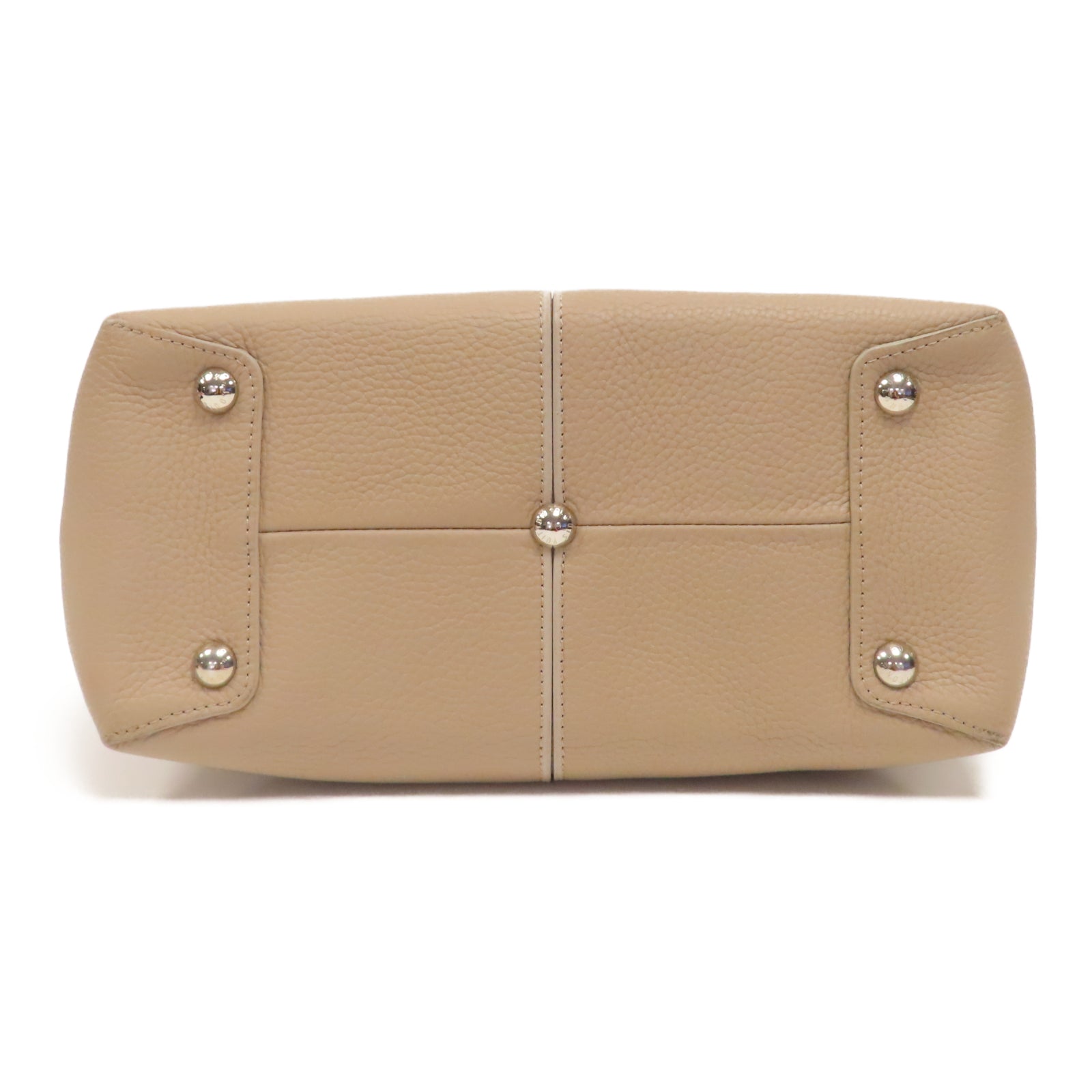 LOUIS VUITTON Taurillon Pernelle銀扣肩背袋大象灰