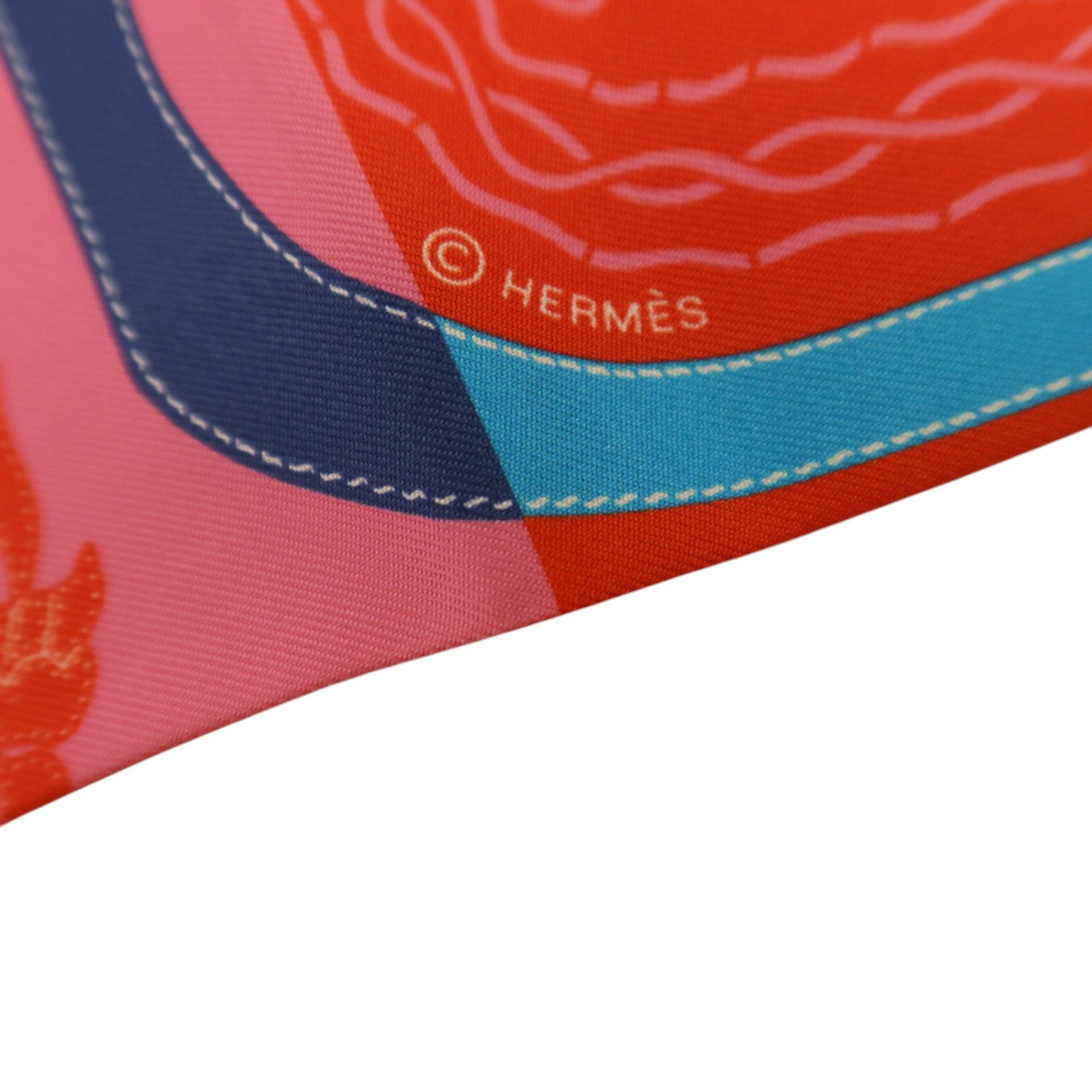 HERMES 絲質Max Twilly絲巾