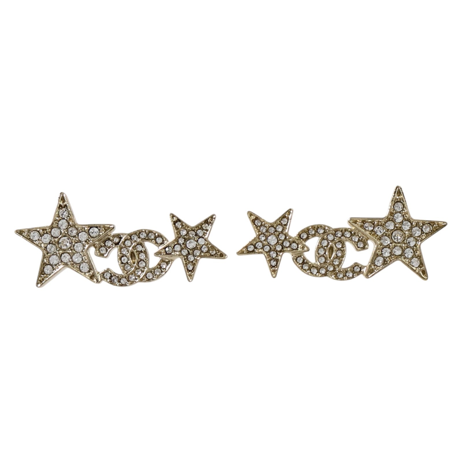 CHANEL 金屬Pierced Earrings耳環