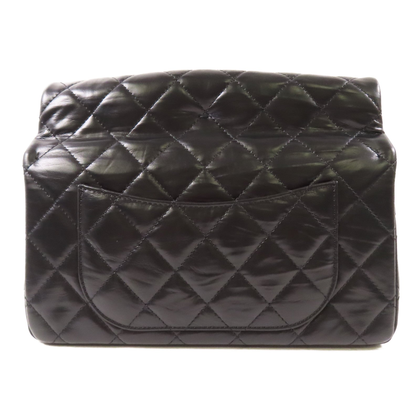 CHANEL 【激減優惠】羊皮皮革Clutch金扣手拿包