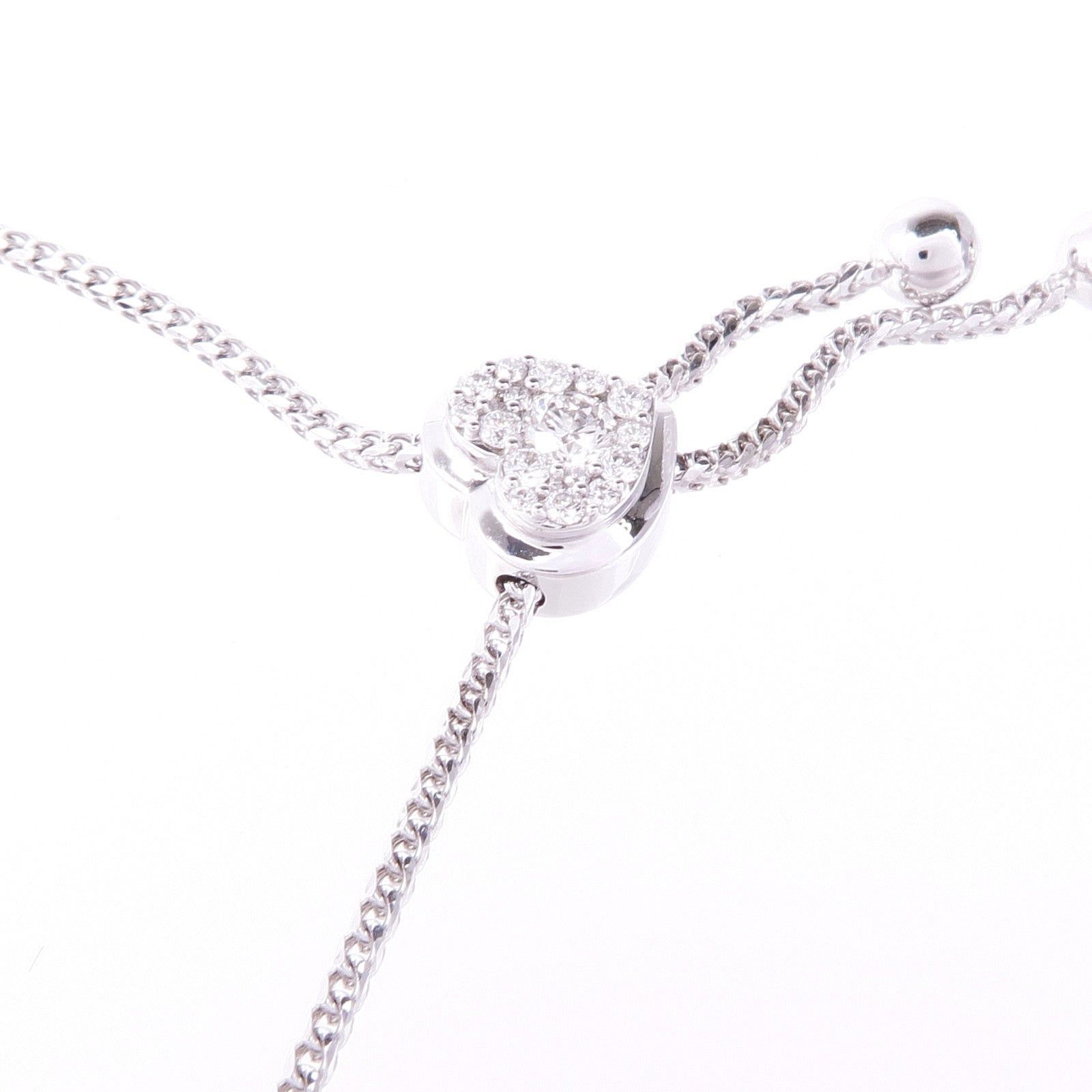 JEWELRY 18K白金Diamond Bracelet鑽石手鏈