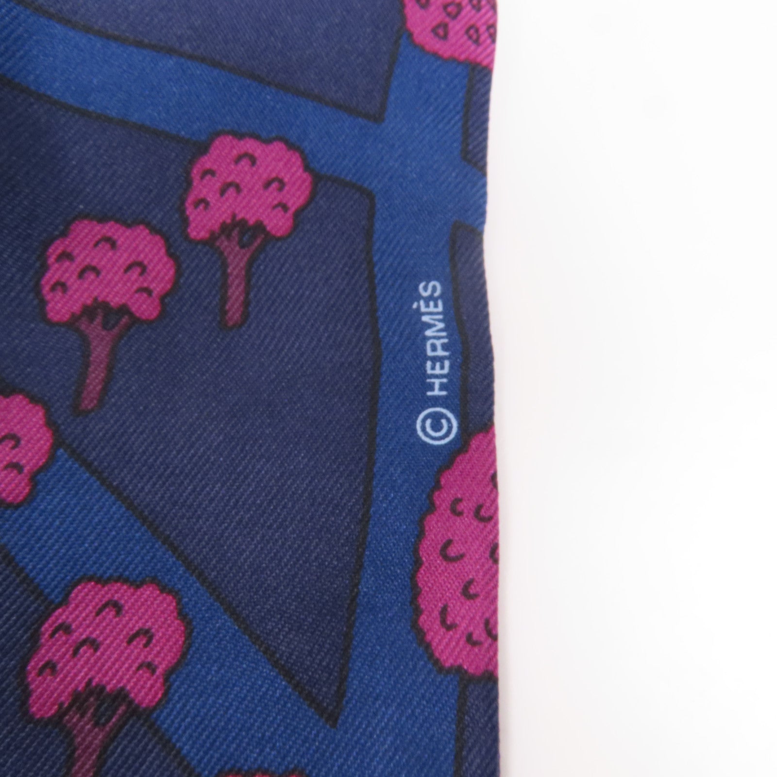 HERMES 絲質Twilly絲巾