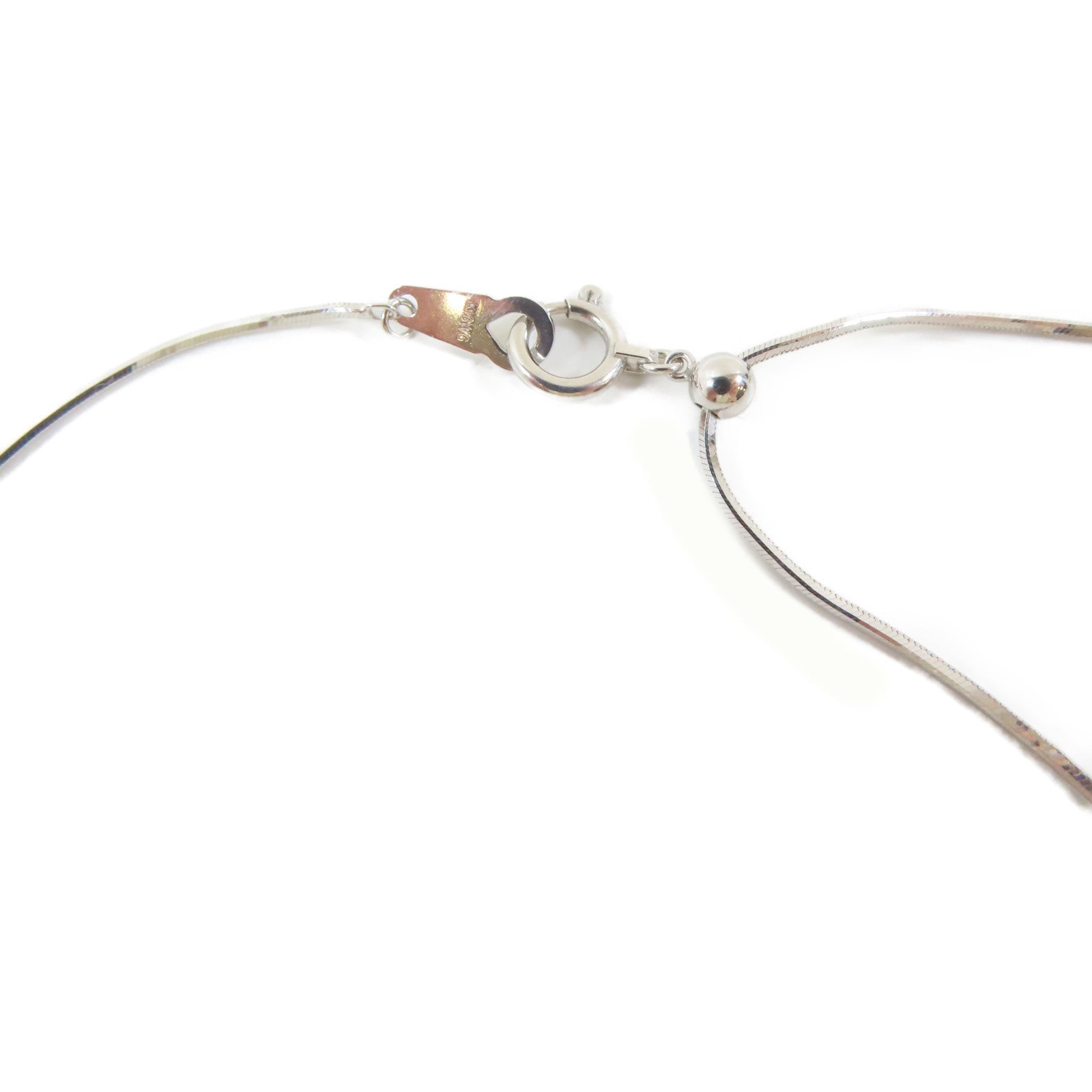 JEWELRY 18K白金Necklace項鍊#42cm