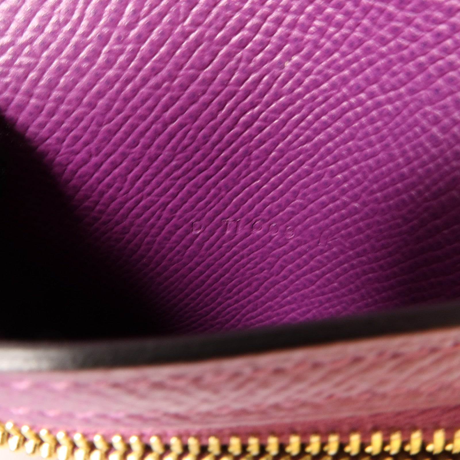 HERMES Epsom皮革Bearn Wallet錢包Anemone
