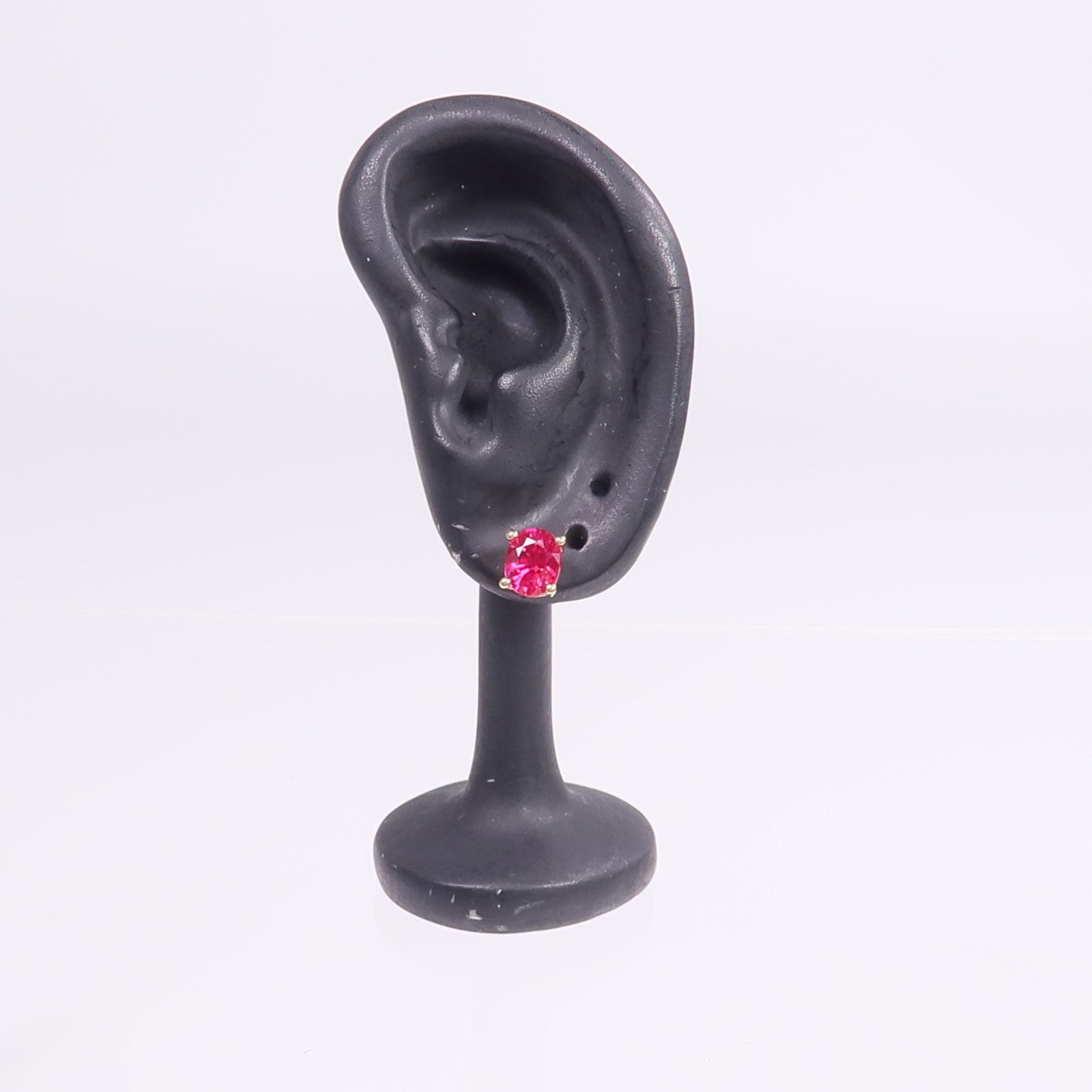 JEWELRY 18K玫瑰金Color Stone Earrings彩色寶石耳環