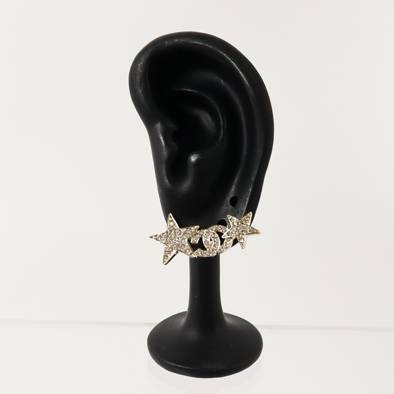 CHANEL 金屬Pierced Earrings耳環