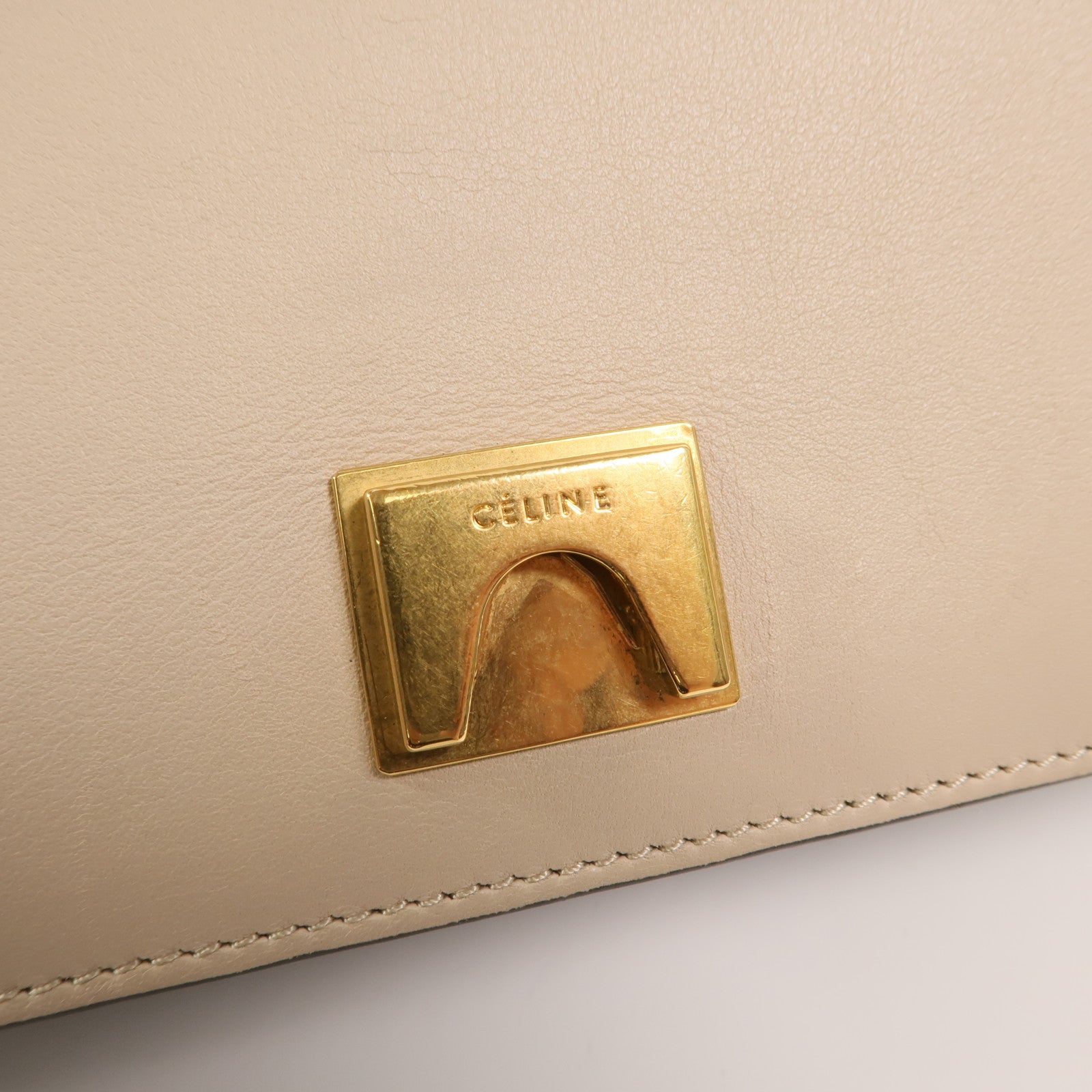 CELINE 牛皮皮革Frame Bag肩背袋