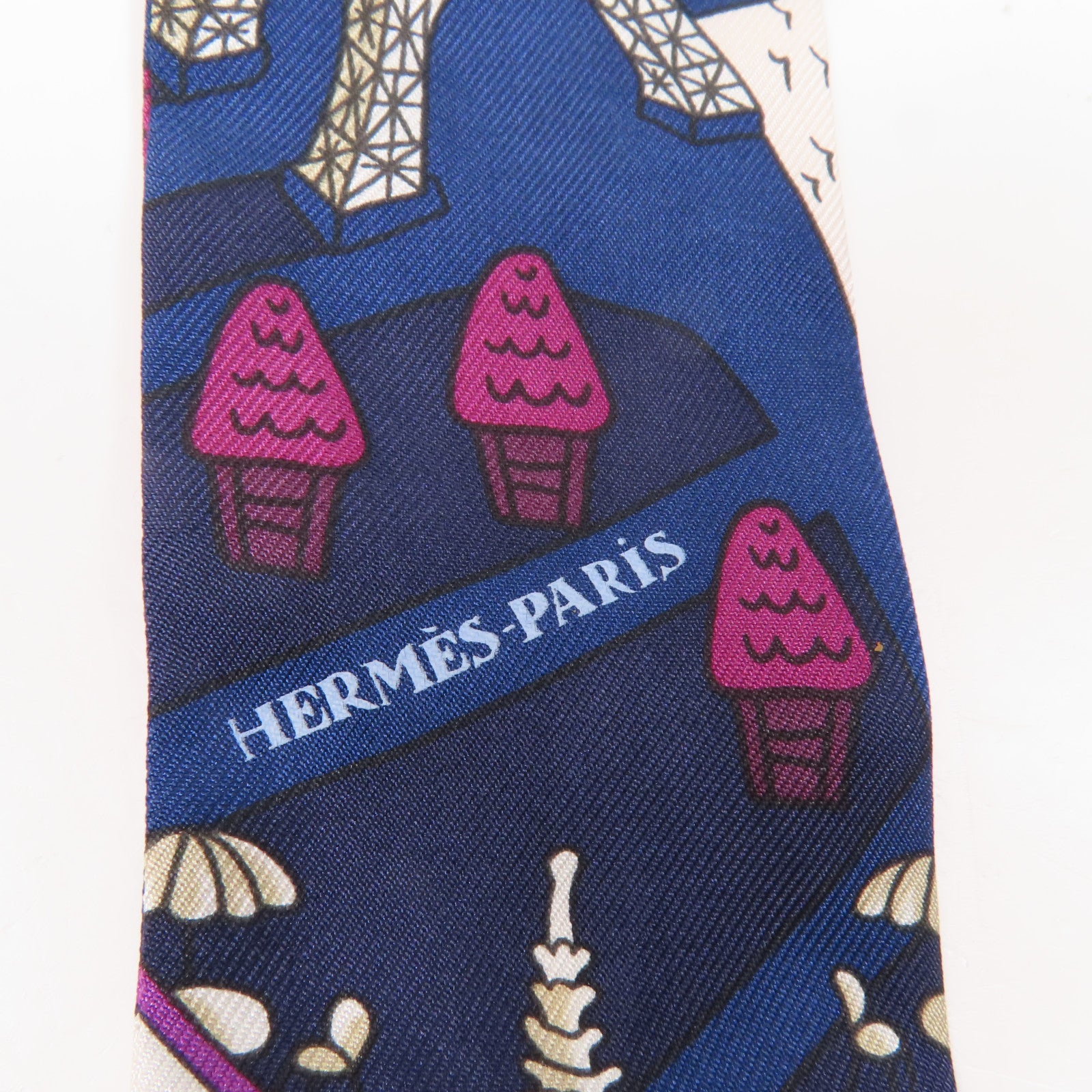 HERMES 絲質Twilly絲巾