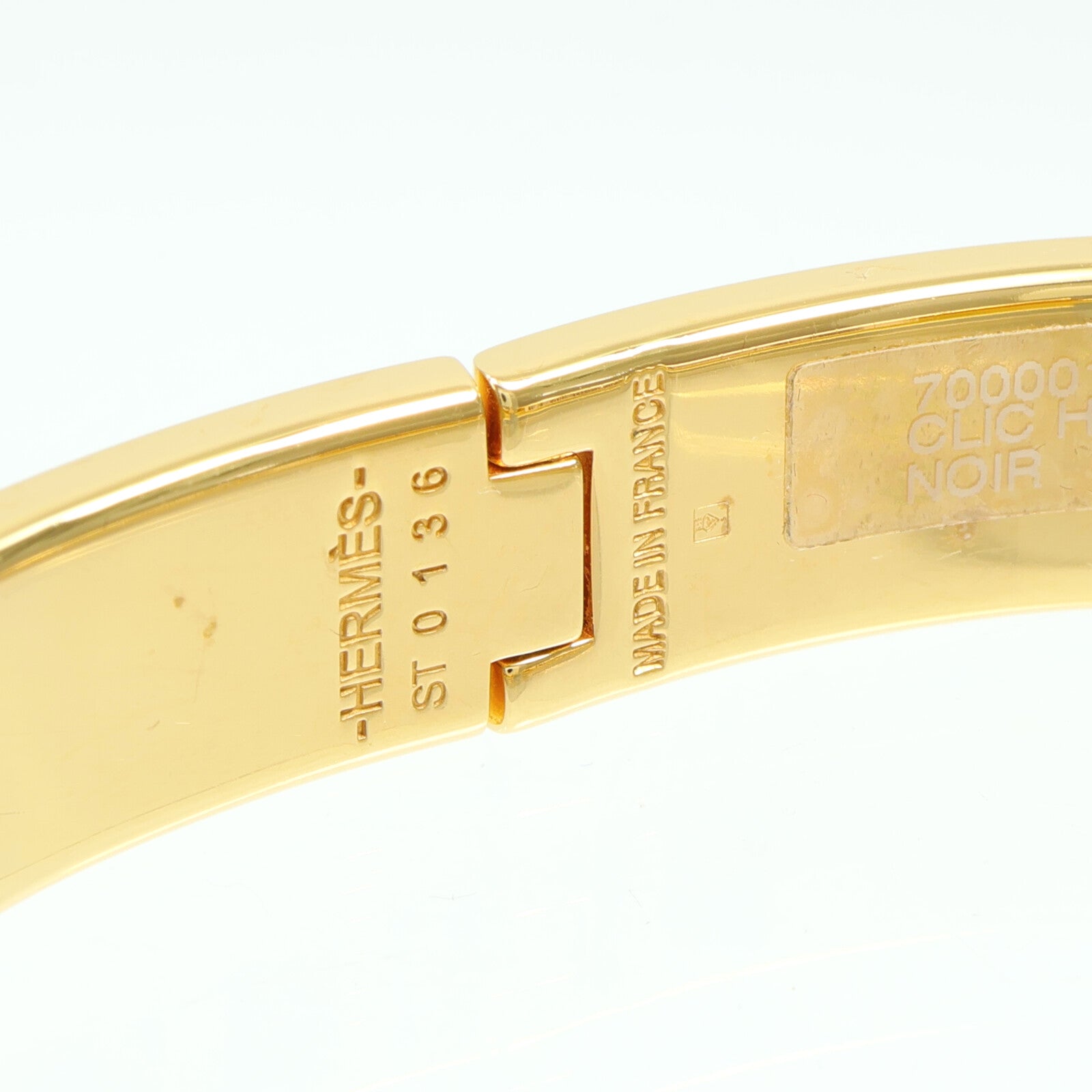 HERMES 琺瑯/金屬Clic H Bracelet手鐲