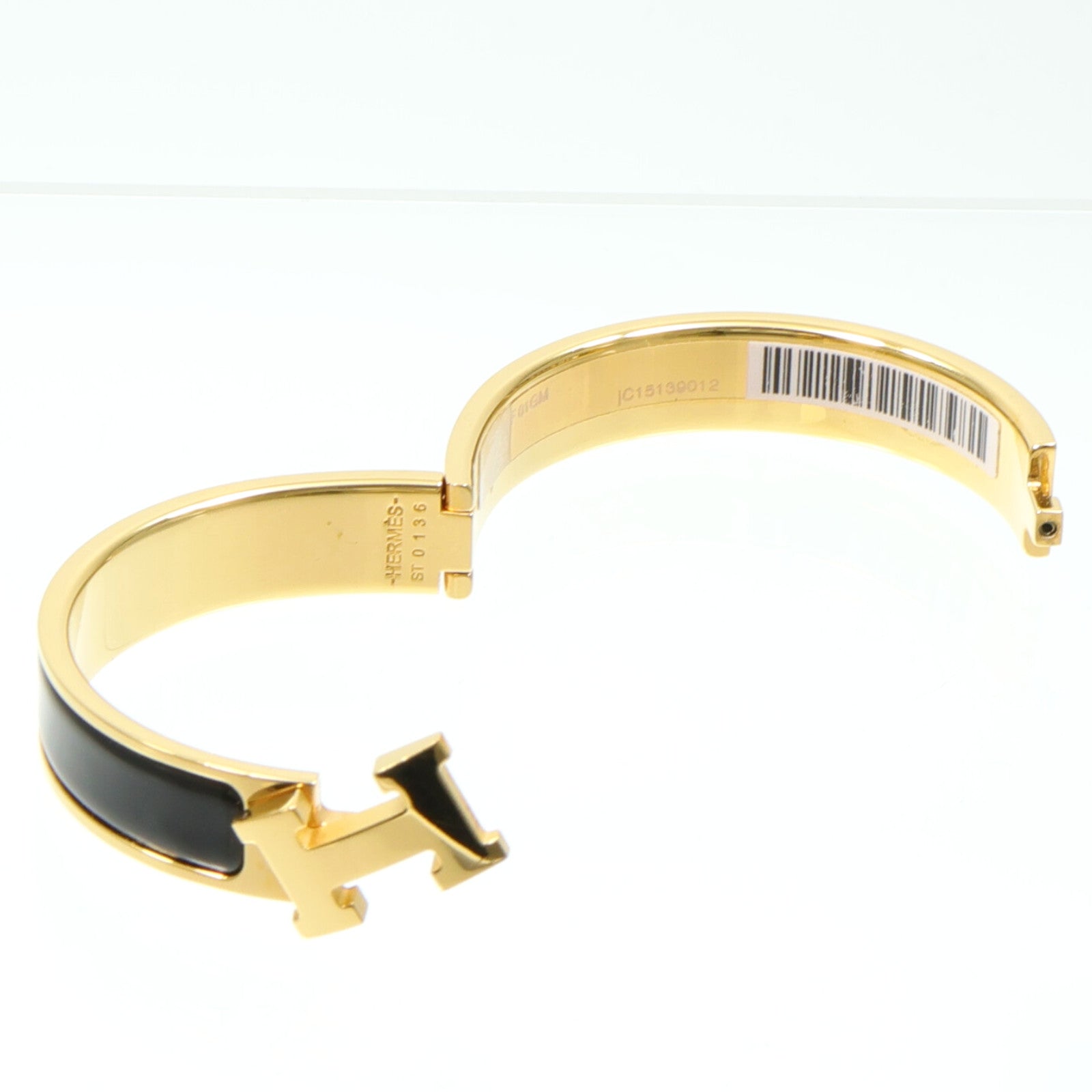 HERMES 琺瑯/金屬Clic H Bracelet手鐲
