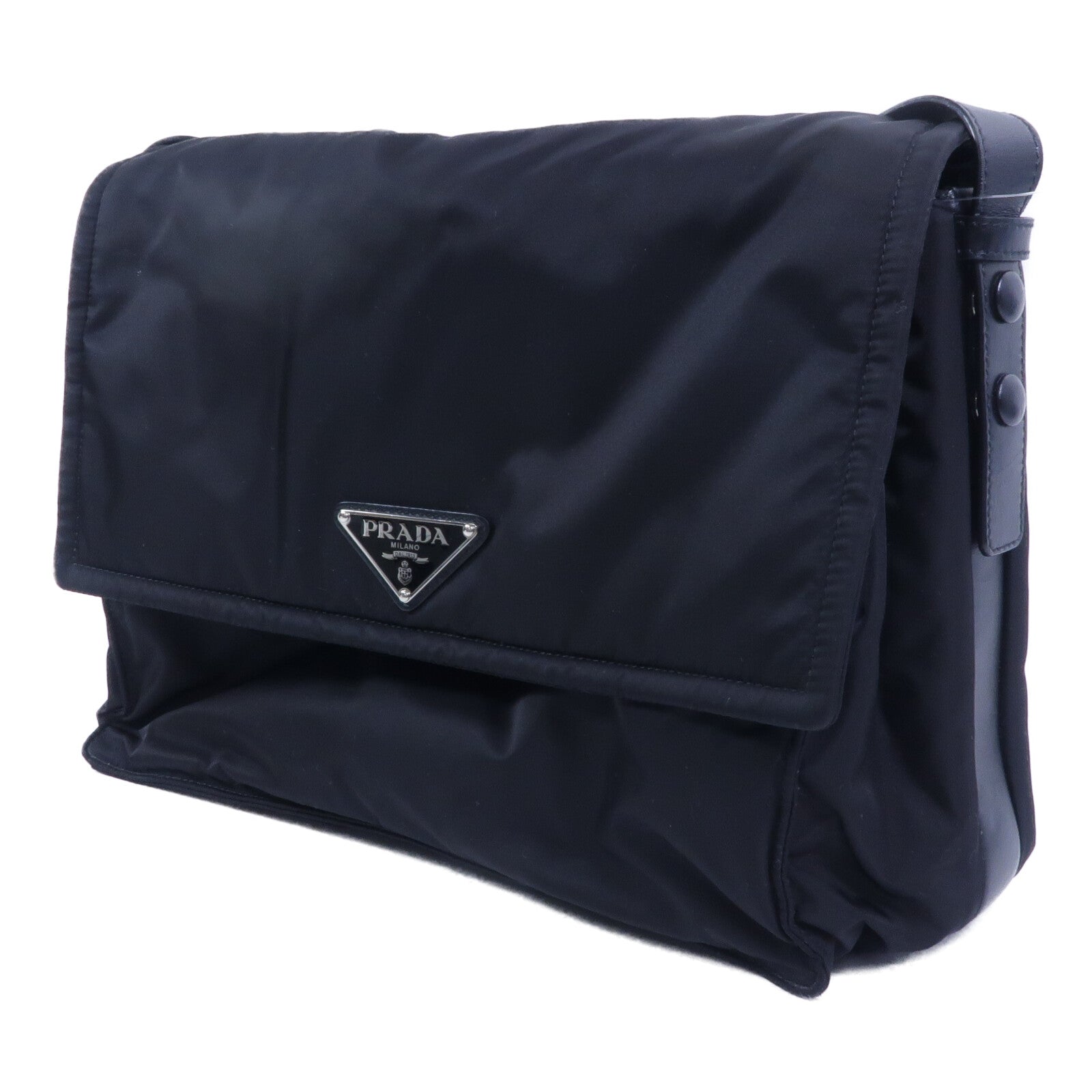 PRADA 尼龍Traveller Large Padded Re-Nylon肩背袋