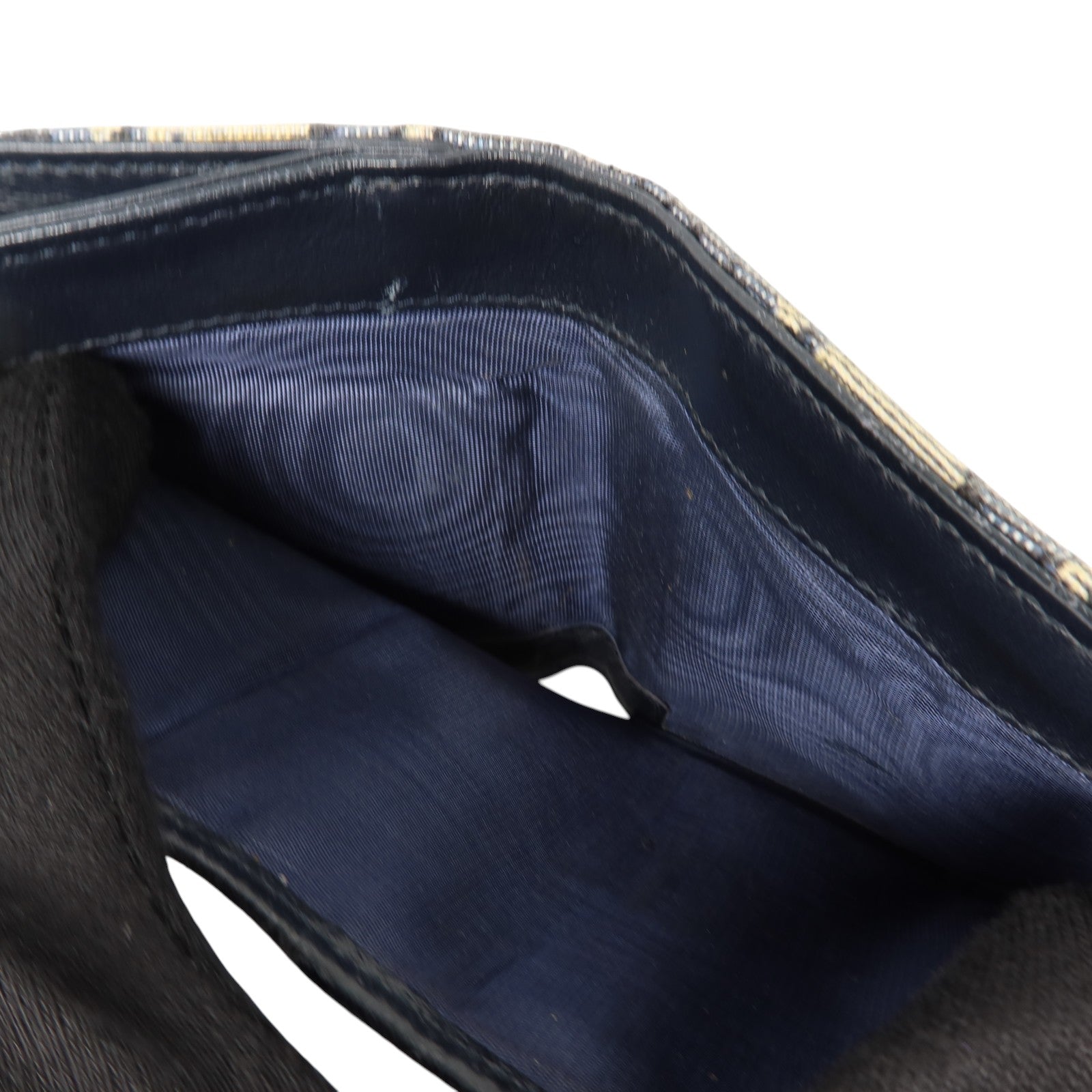 Dior Oblique帆布Saddle Lotus Wallet金扣錢包