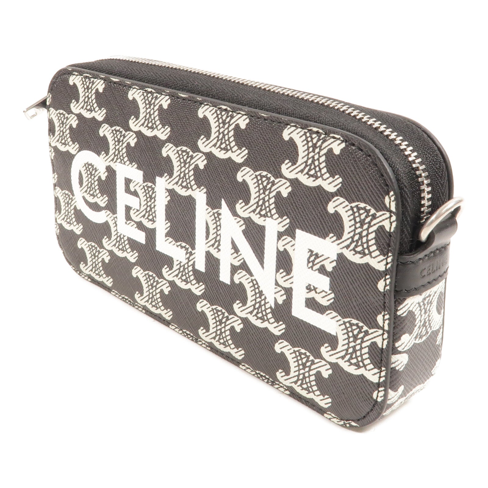 CELINE 塗層帆布Horizonal Pouch肩背袋