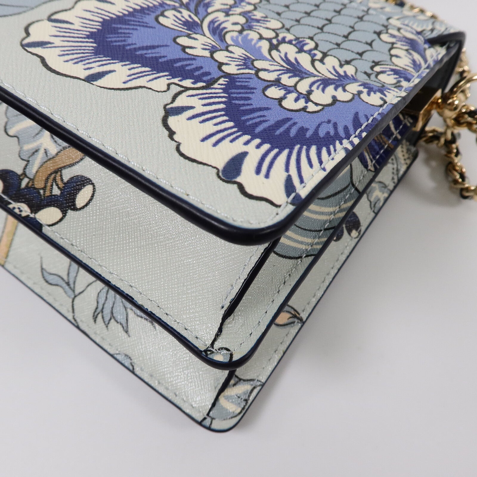 Tory Burch Saffiano皮革Shoulder Bag鏈帶肩背袋