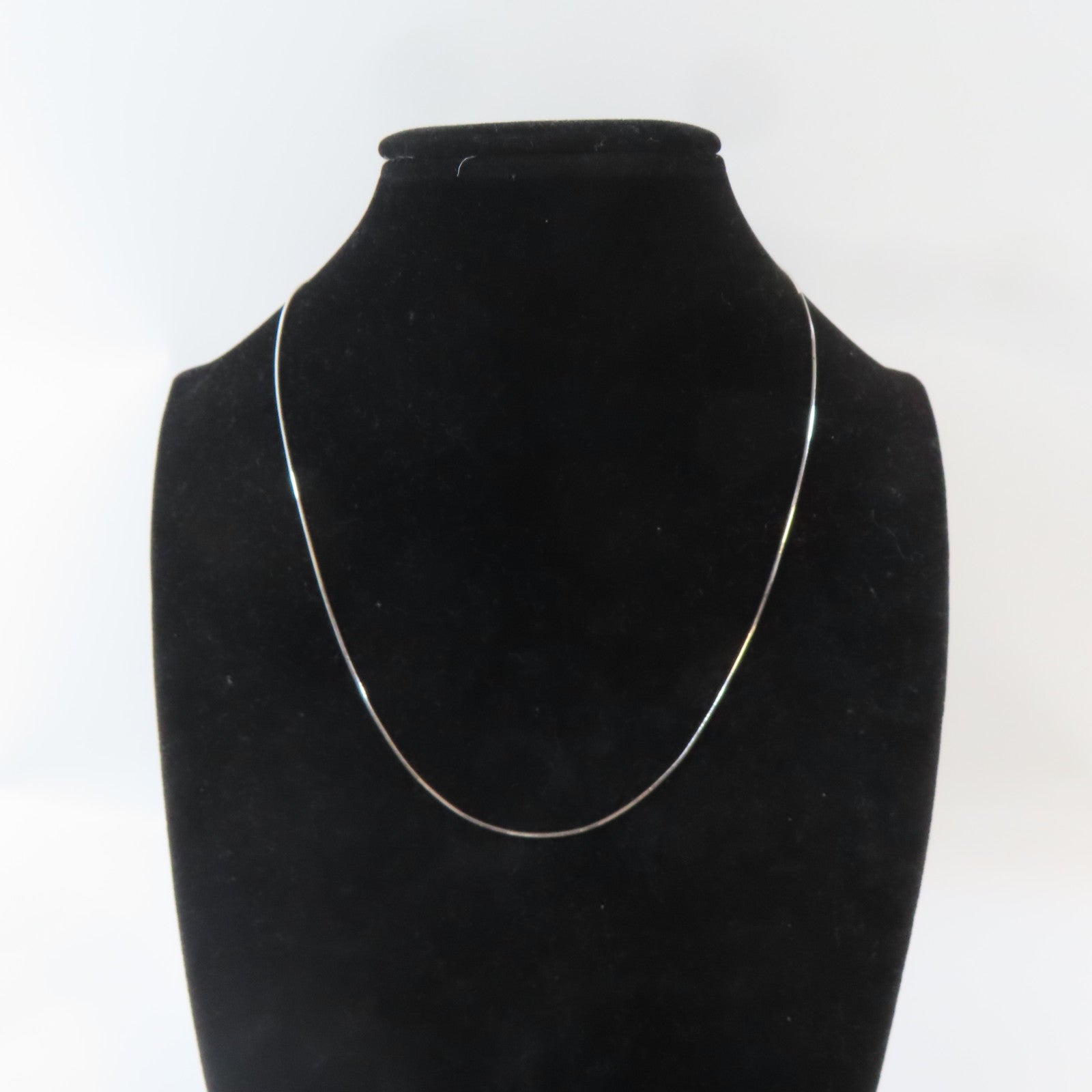JEWELRY 18K白金Necklace項鍊#42cm