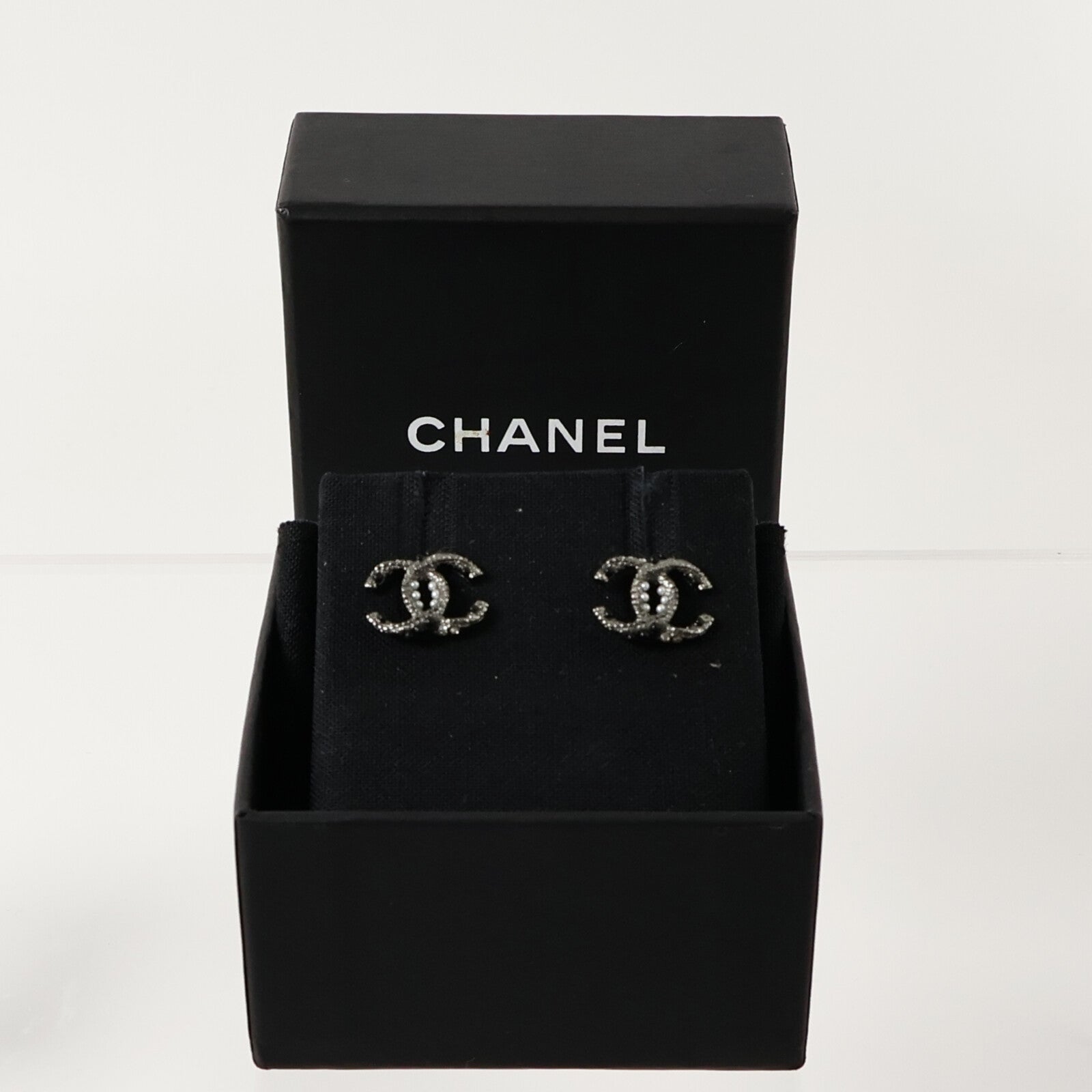 CHANEL 金屬/PVC Earrings耳環