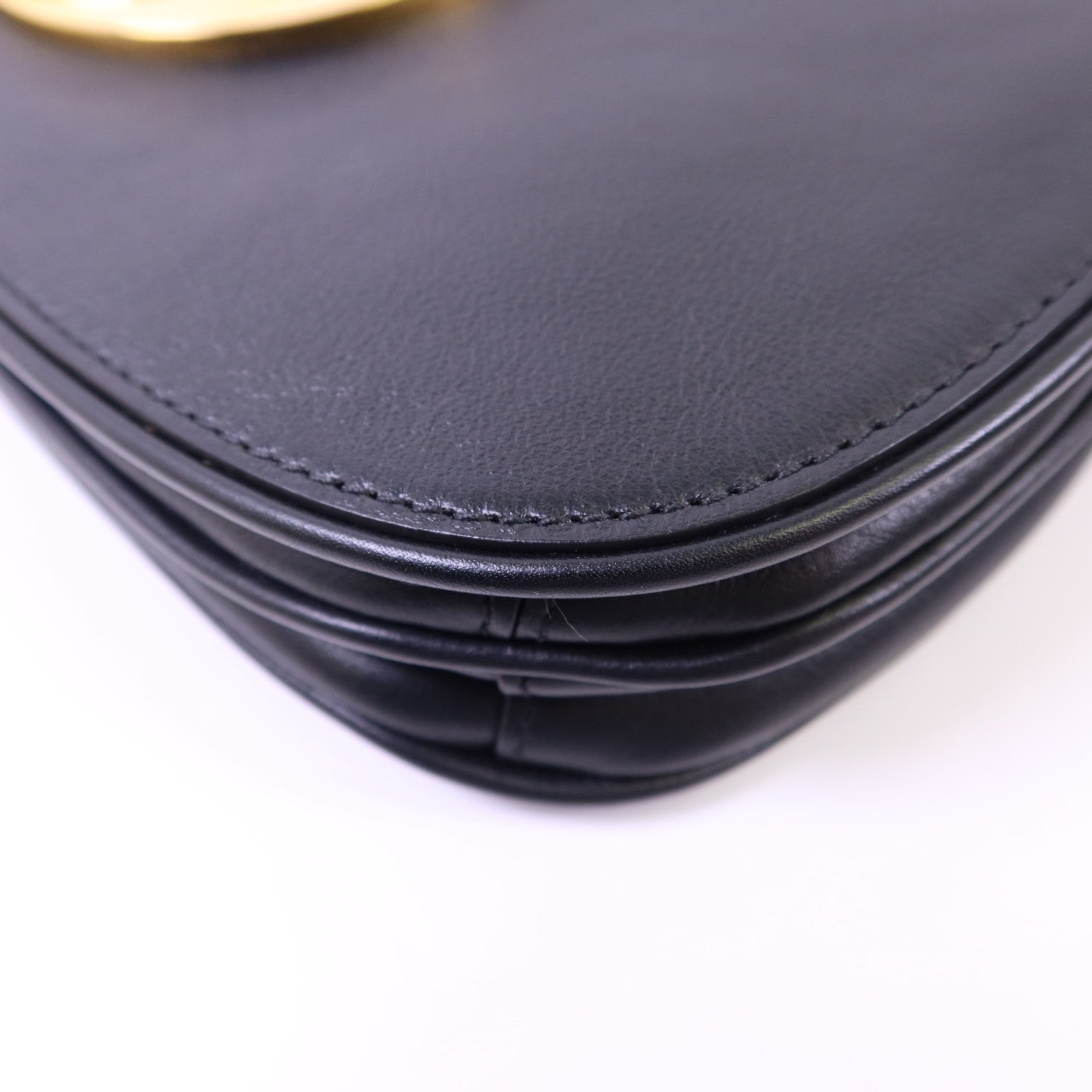 GUCCI 【激減優惠】牛皮皮革Blondie金扣手挽肩背兩用袋