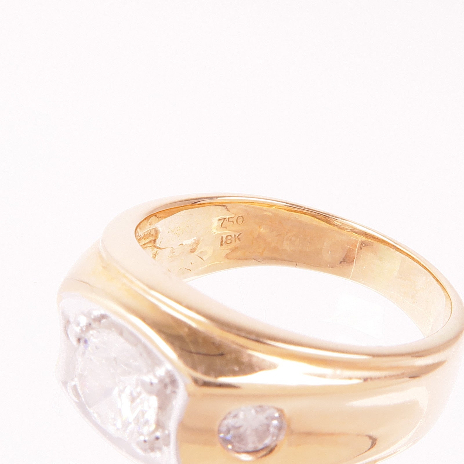 JEWELRY 【激減優惠】18K玫瑰金Diamond Ring鑽石戒指US#6.5