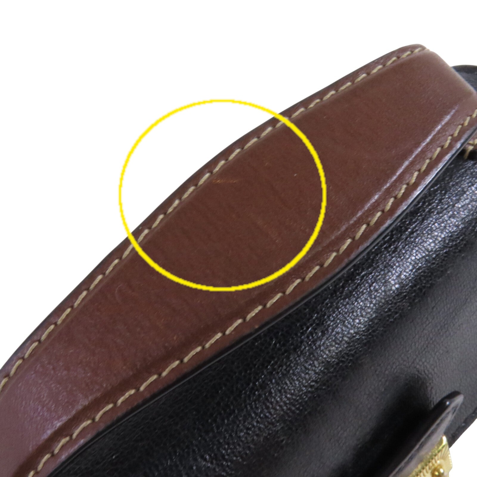 GUCCI 塗層帆布Padlock Mini金扣手挽肩背兩用袋