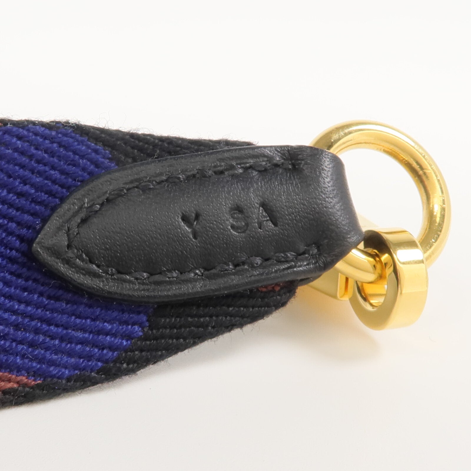 HERMES 帆布/牛皮皮革Sangle Flipperball 25mm Bag Strap肩帶