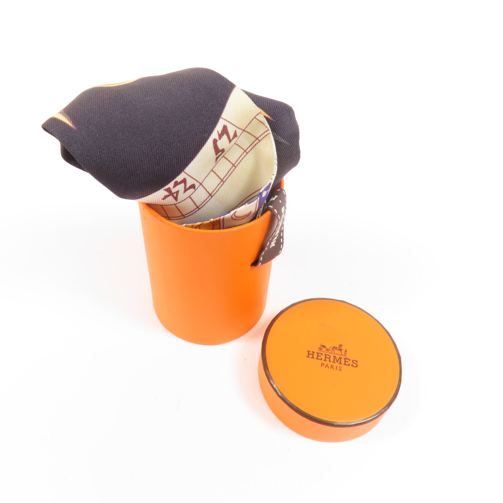 HERMES 絲質Twilly絲巾