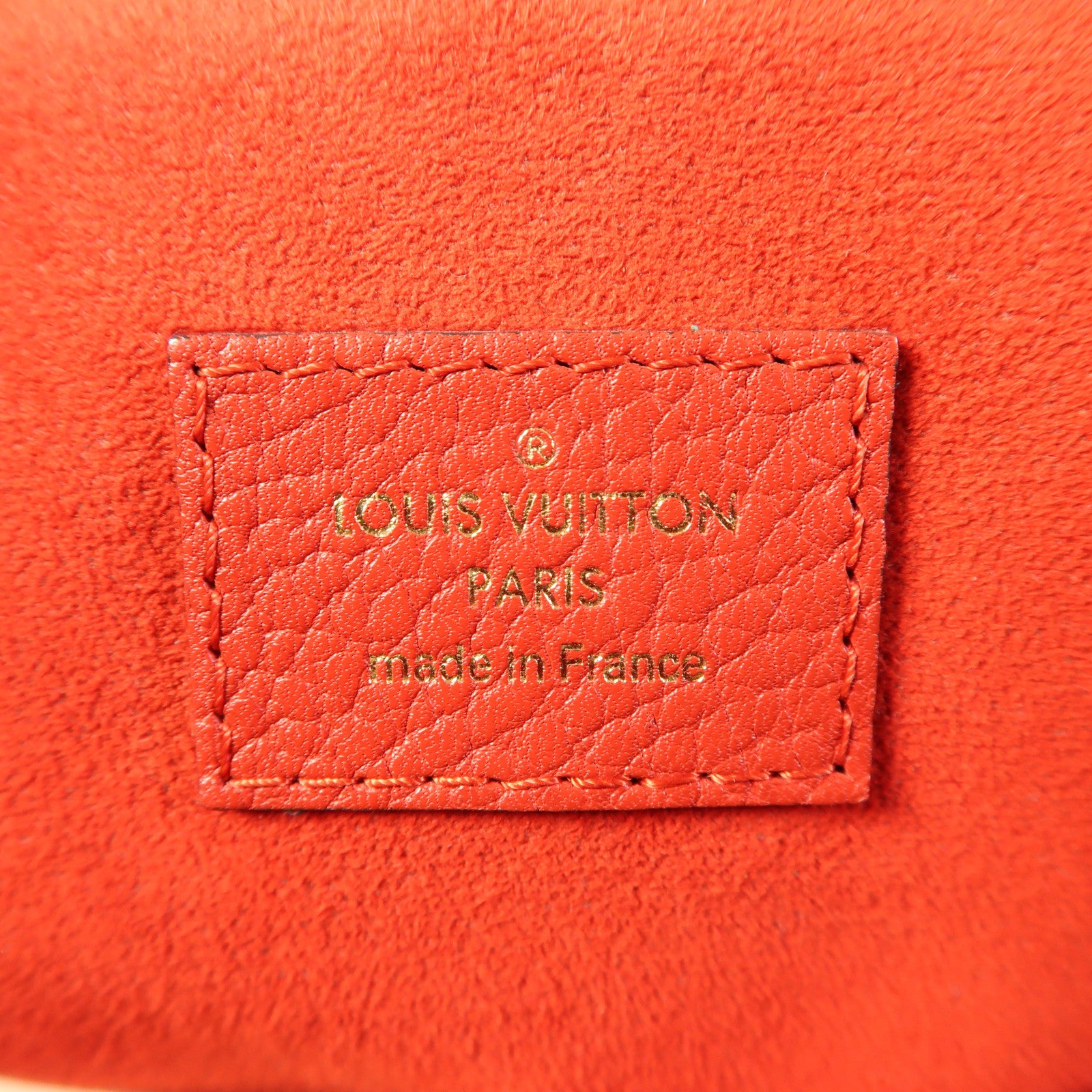 LOUIS VUITTON LV GHW Retiro 2 Way Shoulder Handbag M40546 Monogram Brown Red