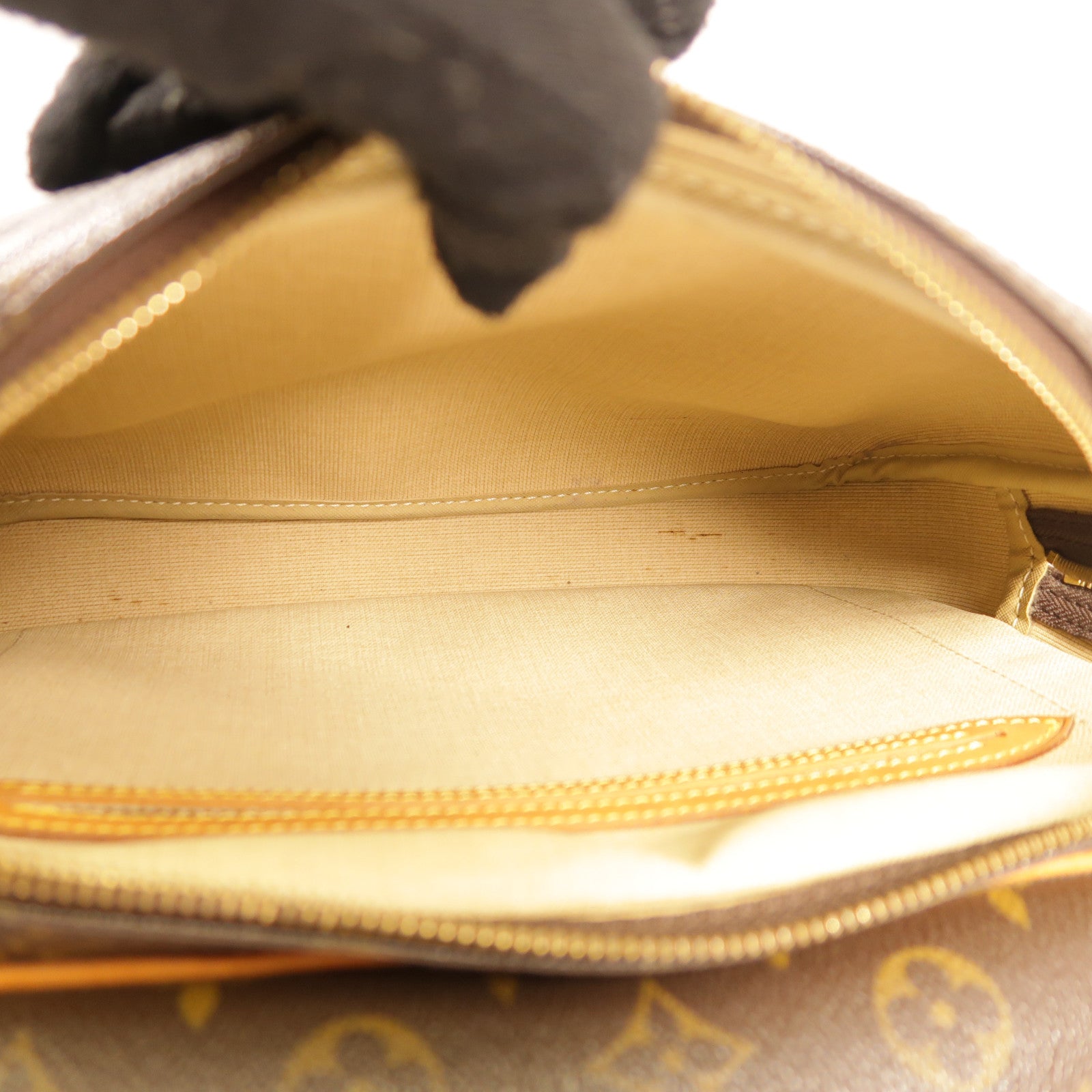 LOUIS VUITTON Monogram Reporter PM金扣肩背袋
