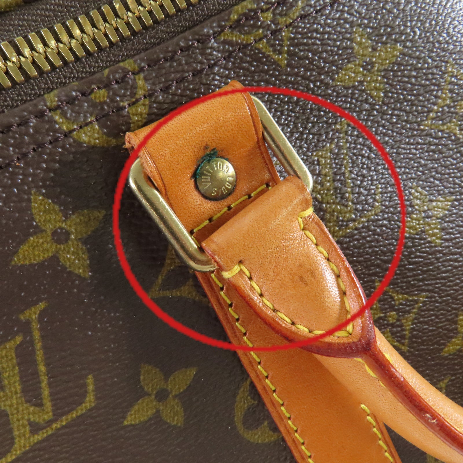 LOUIS VUITTON 【激減優惠】Monogram Keepall 50 Boston Bag金扣手挽袋啡色