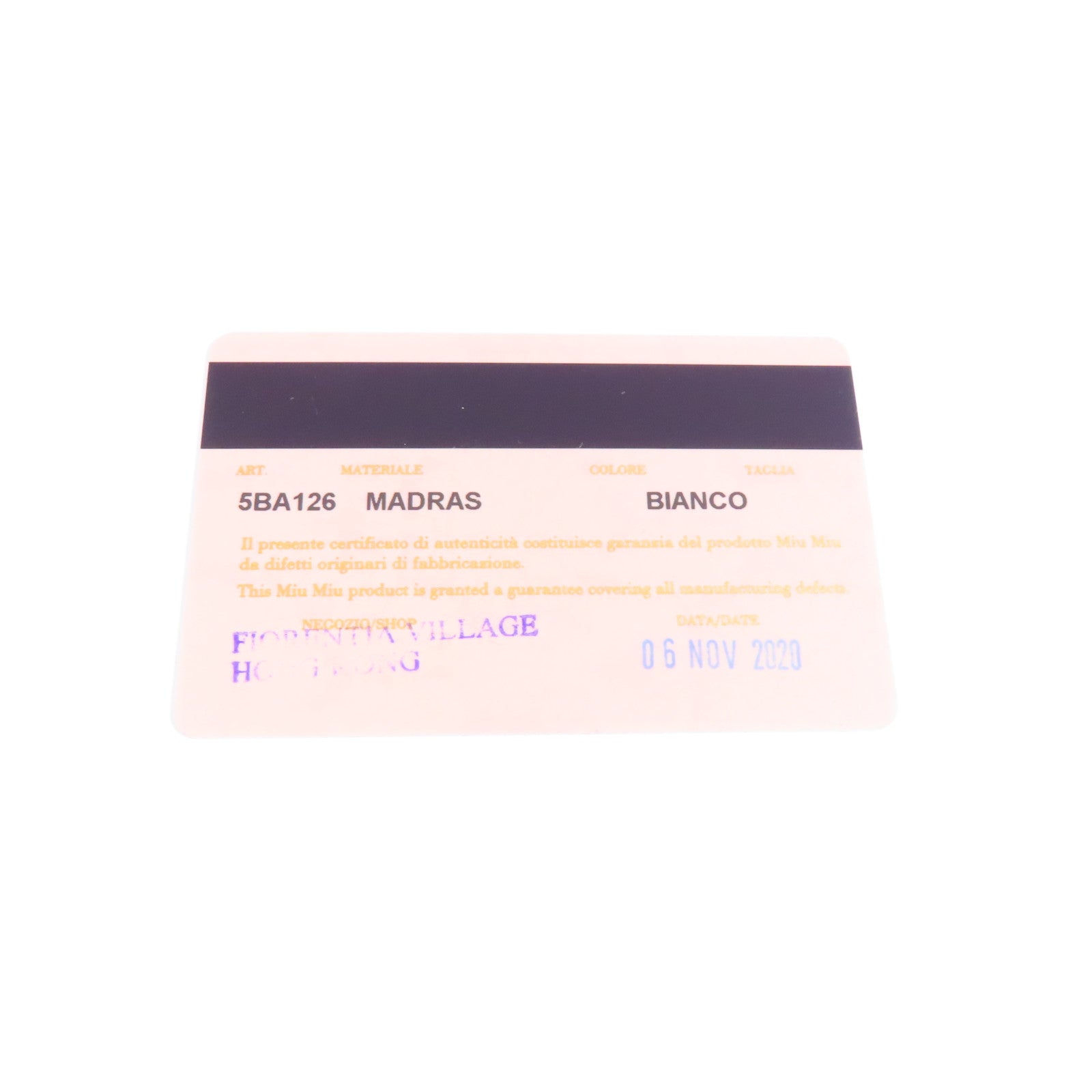 Miu Miu 牛皮皮革Madras金扣手挽肩背兩用袋白色