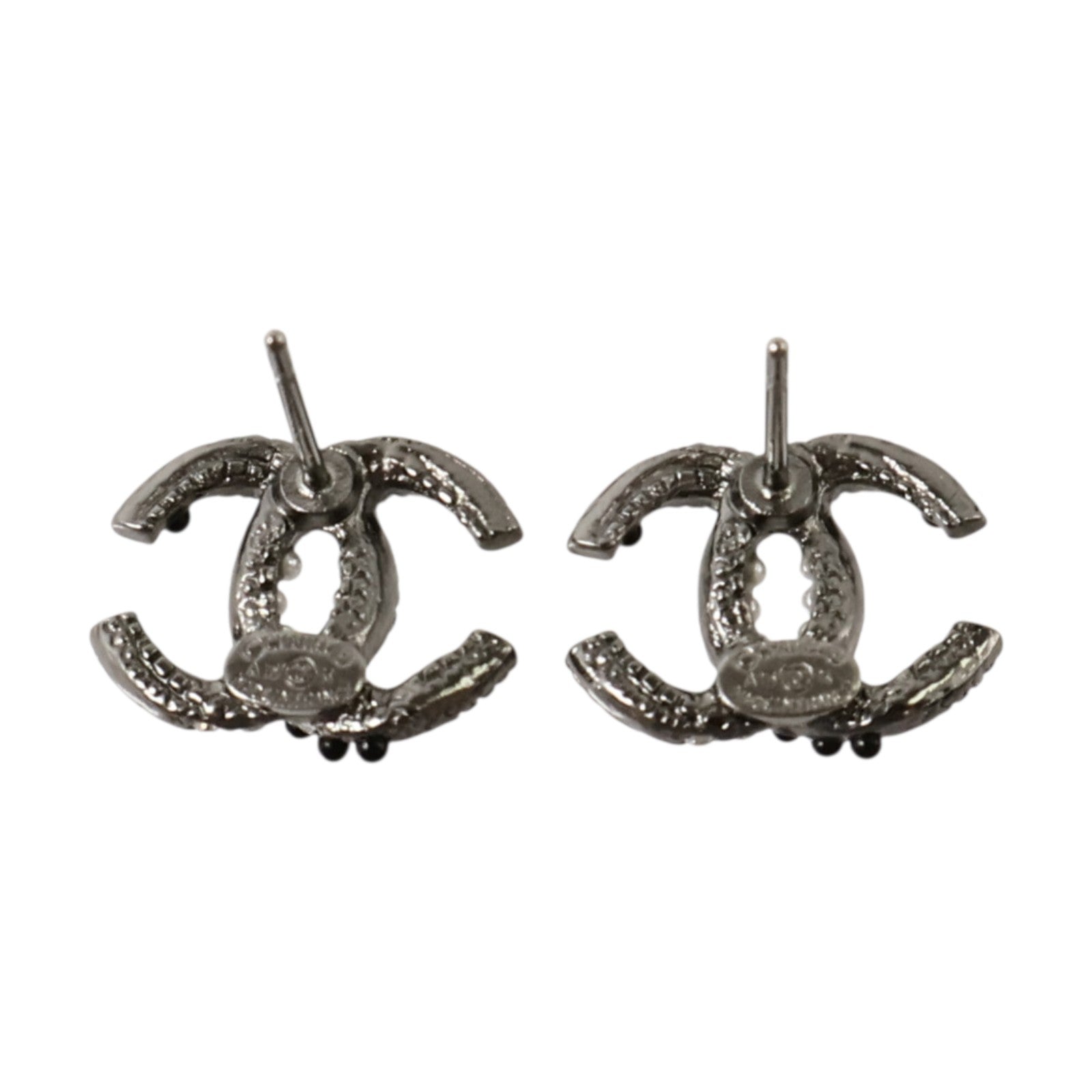 CHANEL 金屬/PVC Earrings耳環