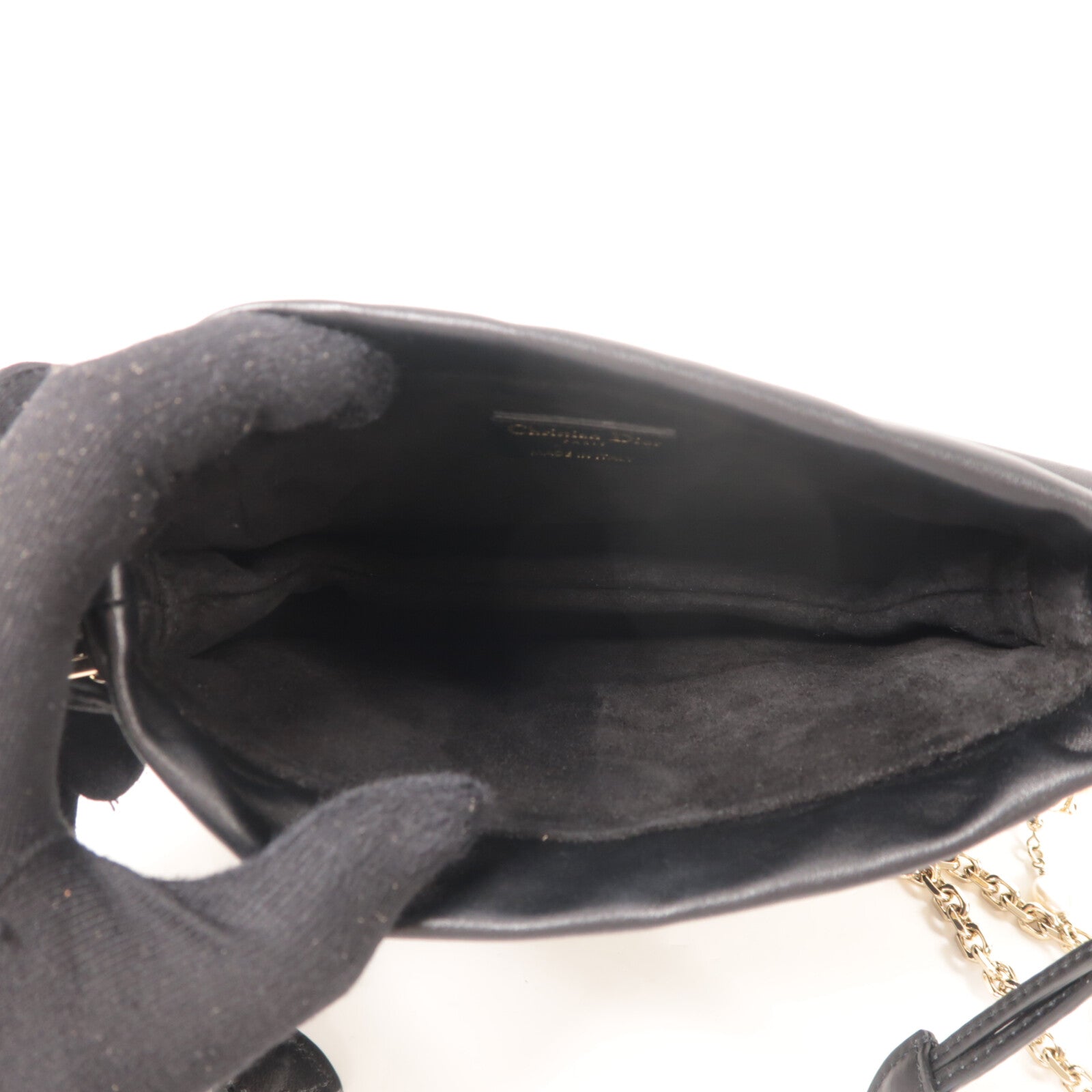 Dior 羊皮皮革Lady Dior Milly手挽肩背兩用袋