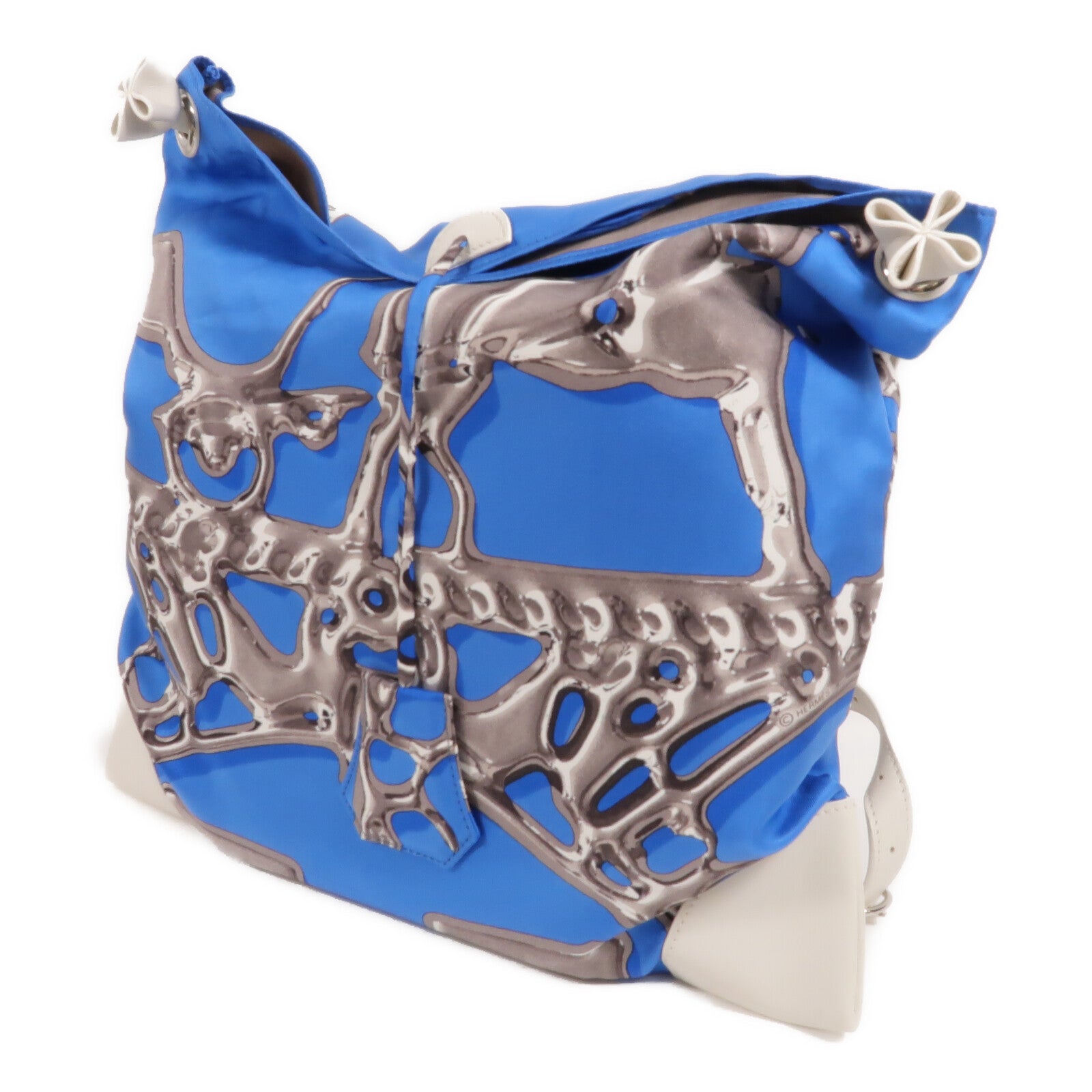 HERMES 絲質Silky City肩背袋