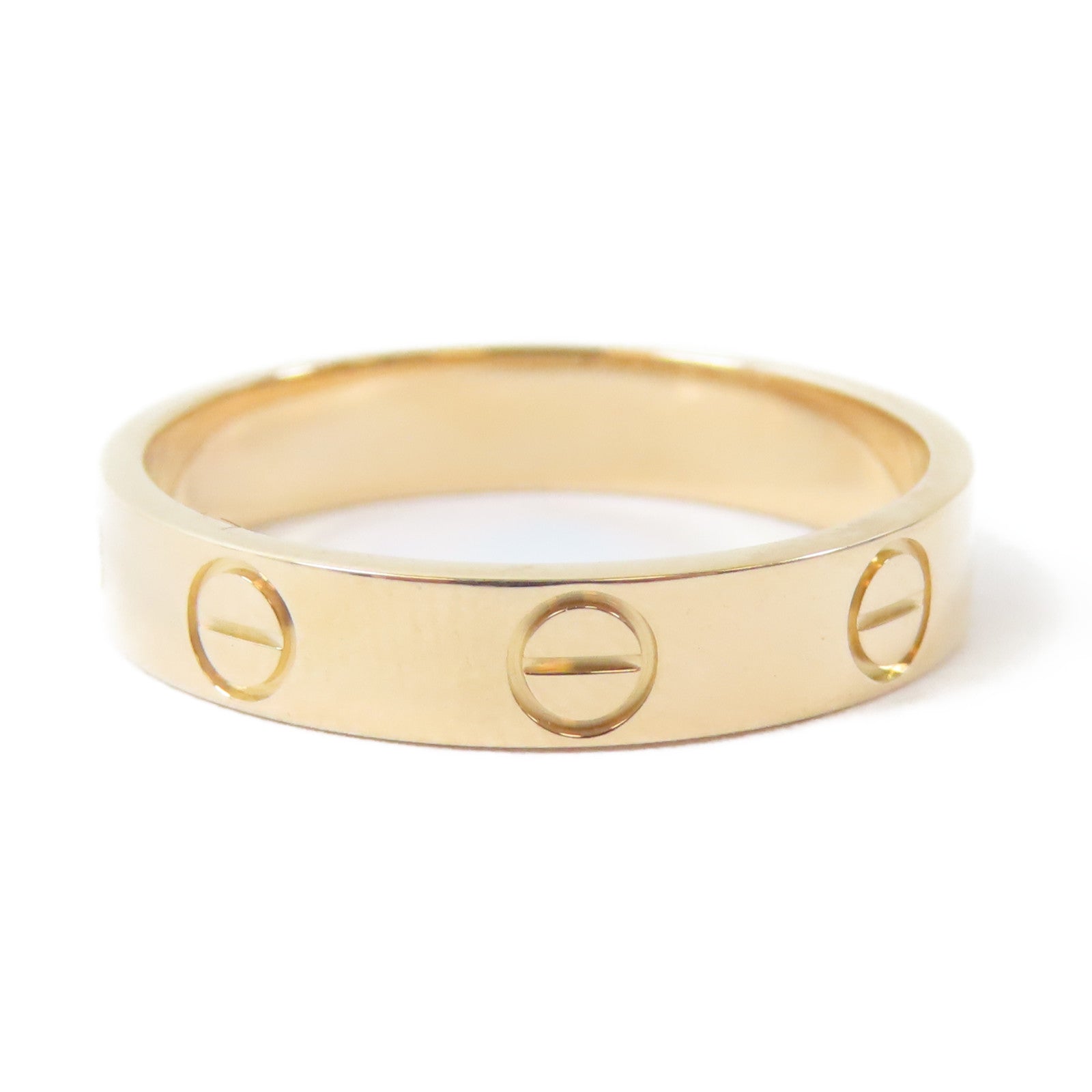 CARTIER 18K玫瑰金Love Ring戒指Cartier#51/US#5.75