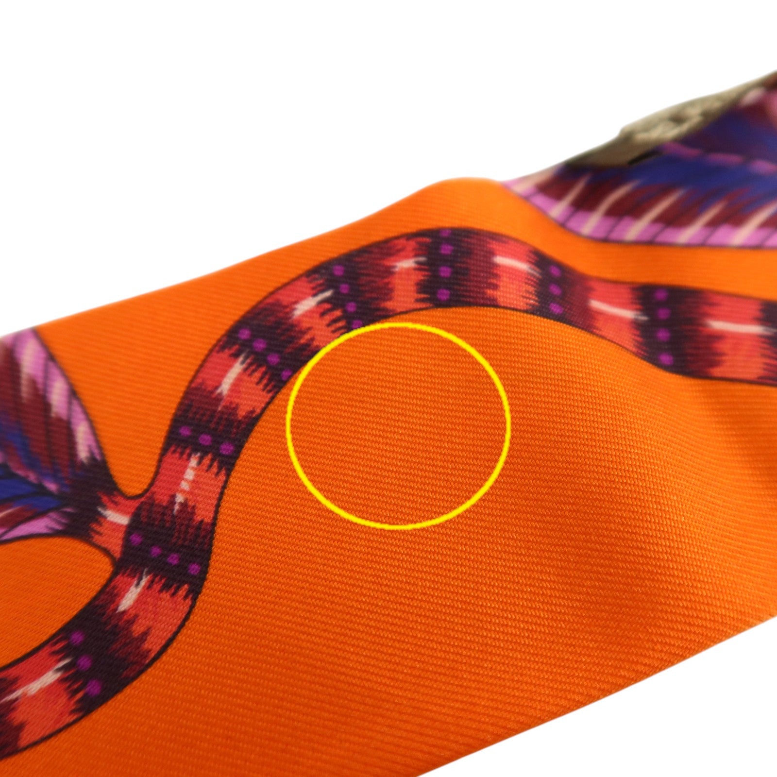 HERMES 絲質Twilly絲巾