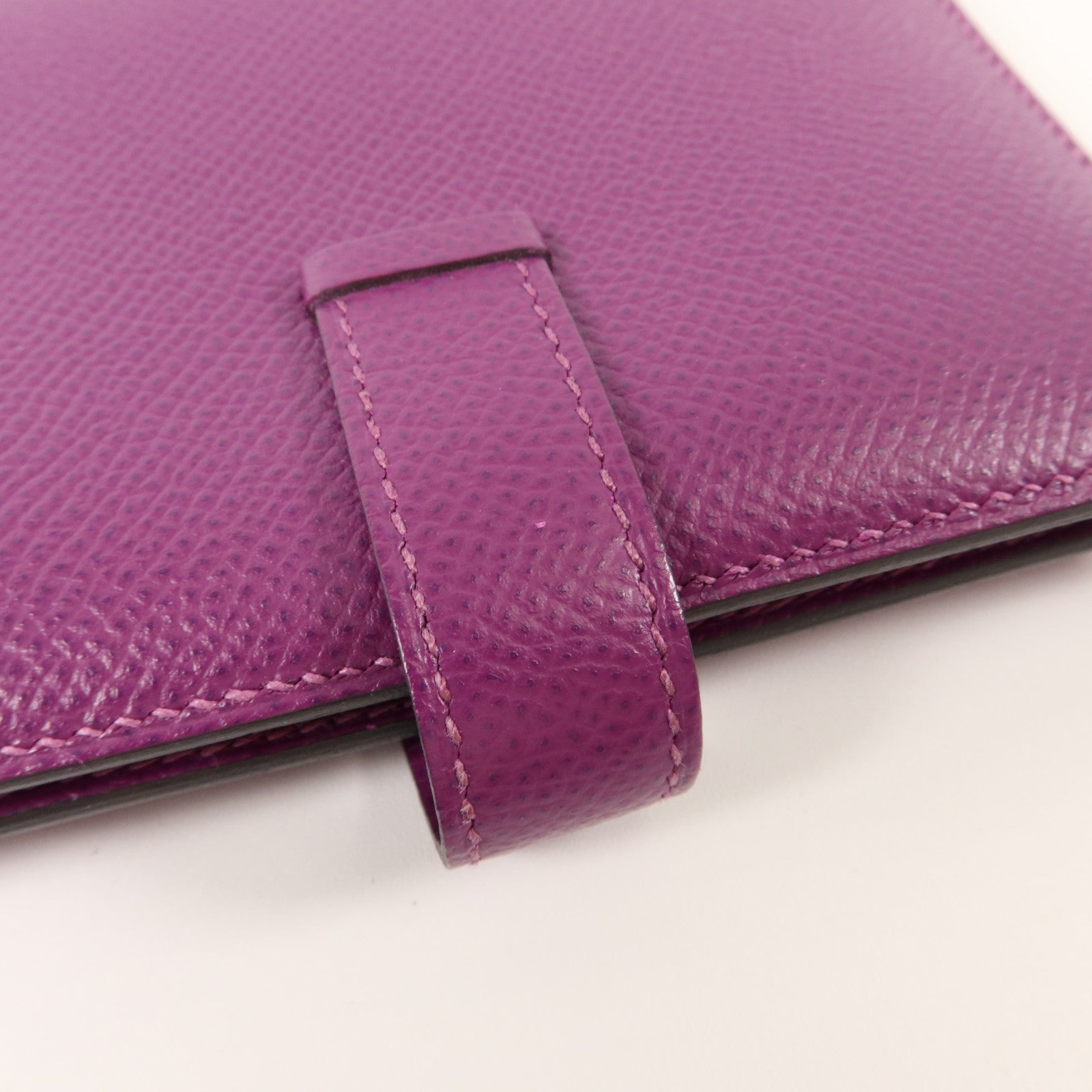 HERMES Epsom皮革Bearn Wallet錢包Anemone