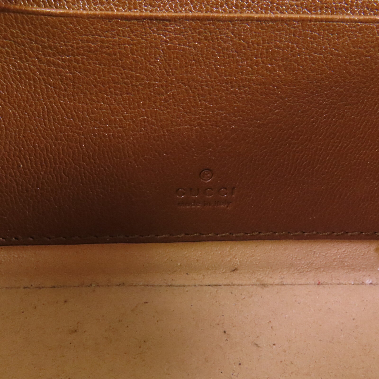 GUCCI 塗層帆布Padlock Mini金扣手挽肩背兩用袋