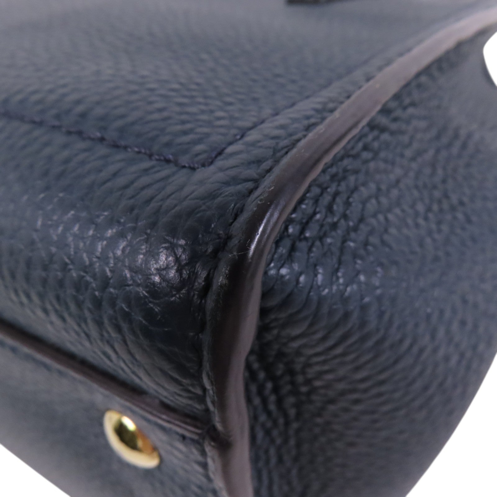 Salvatore Ferragamo 牛皮皮革2Way Shoulder Bag金扣手挽肩背兩用袋