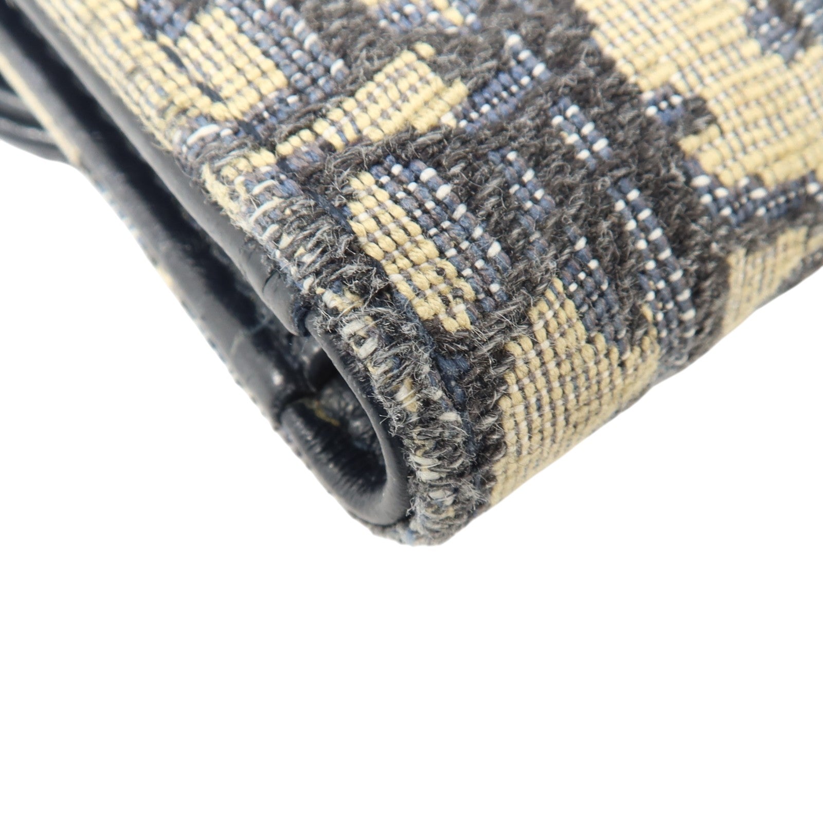 Dior Oblique帆布Saddle Lotus Wallet金扣錢包