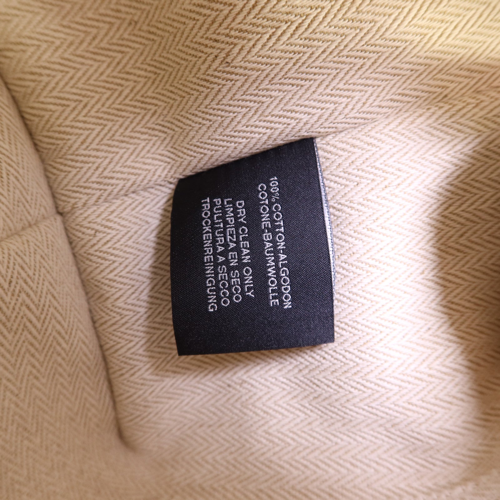 HERMES 帆布Bride a Brac銀扣手挽袋