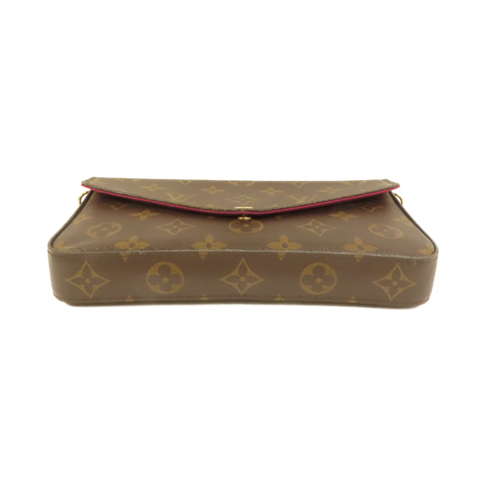 LOUIS VUITTON 【激減優惠】Monogram Pochette Felicie鏈帶肩背袋