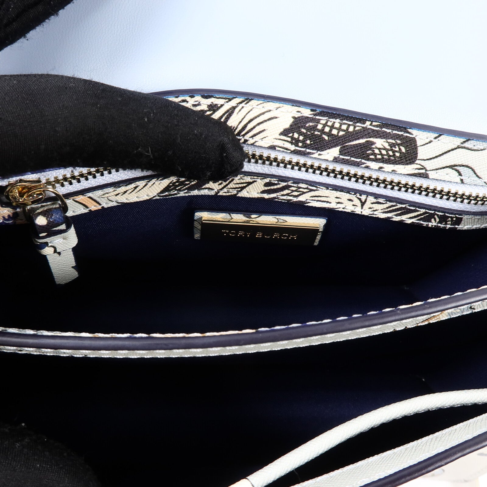 Tory Burch Saffiano皮革Shoulder Bag鏈帶肩背袋