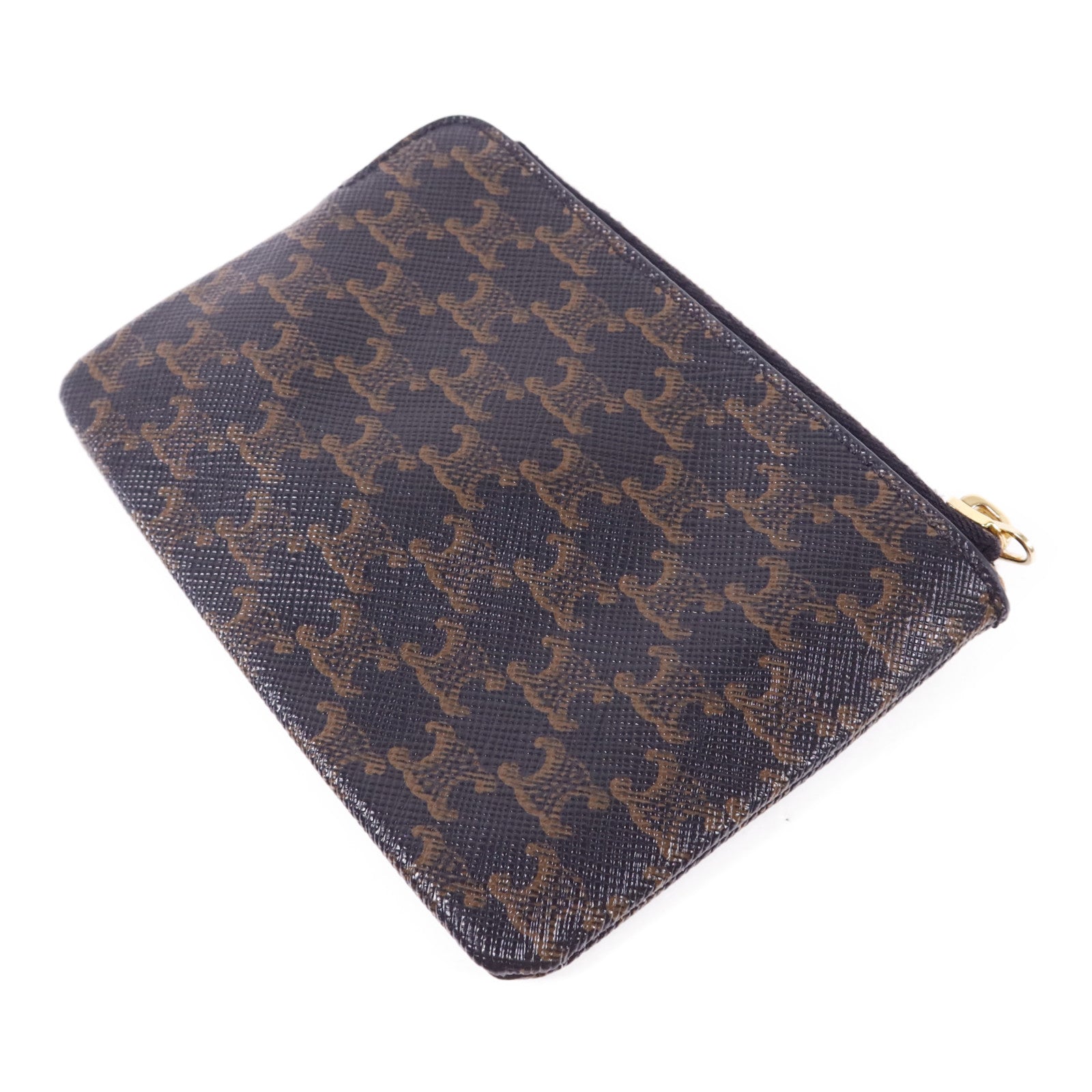 CELINE 塗層帆布Card Case金扣卡片套