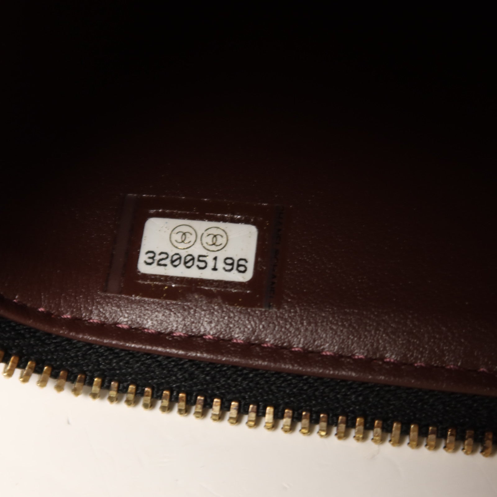 CHANEL 牛皮皮革Vanity Case金扣鏈帶肩背袋