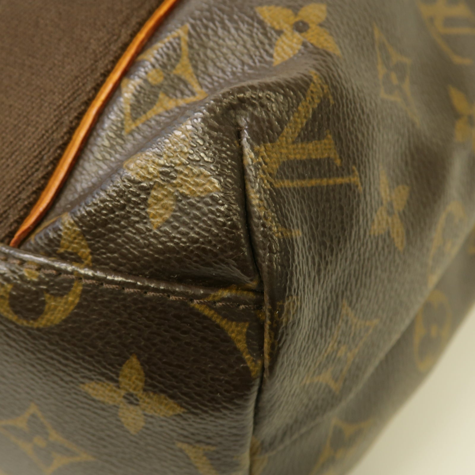 LOUIS VUITTON 【激減優惠】Monogram Cabas Beaubourg金扣手挽袋啡色