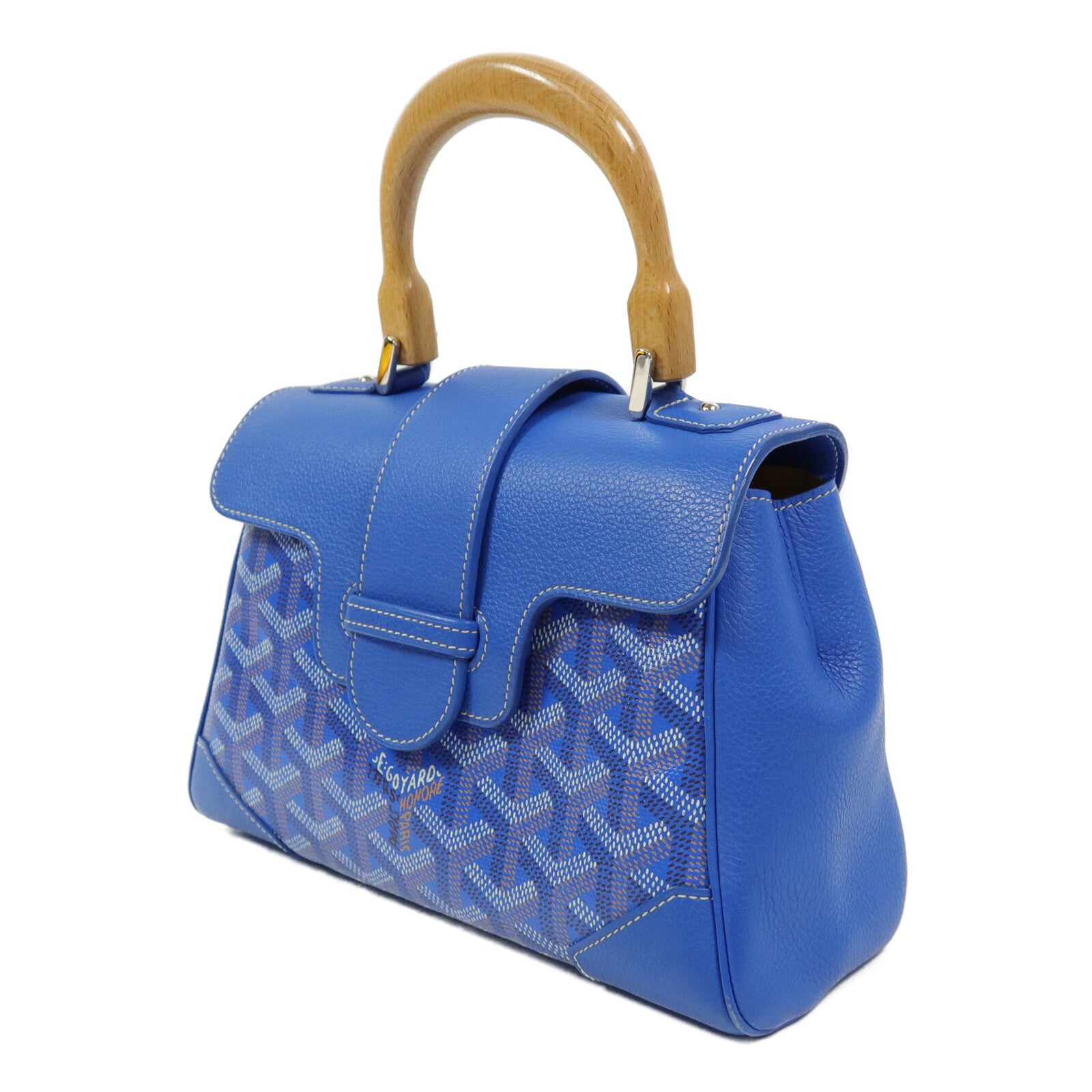 GOYARD 塗層帆布Saigon Souple Mini手挽肩背兩用袋