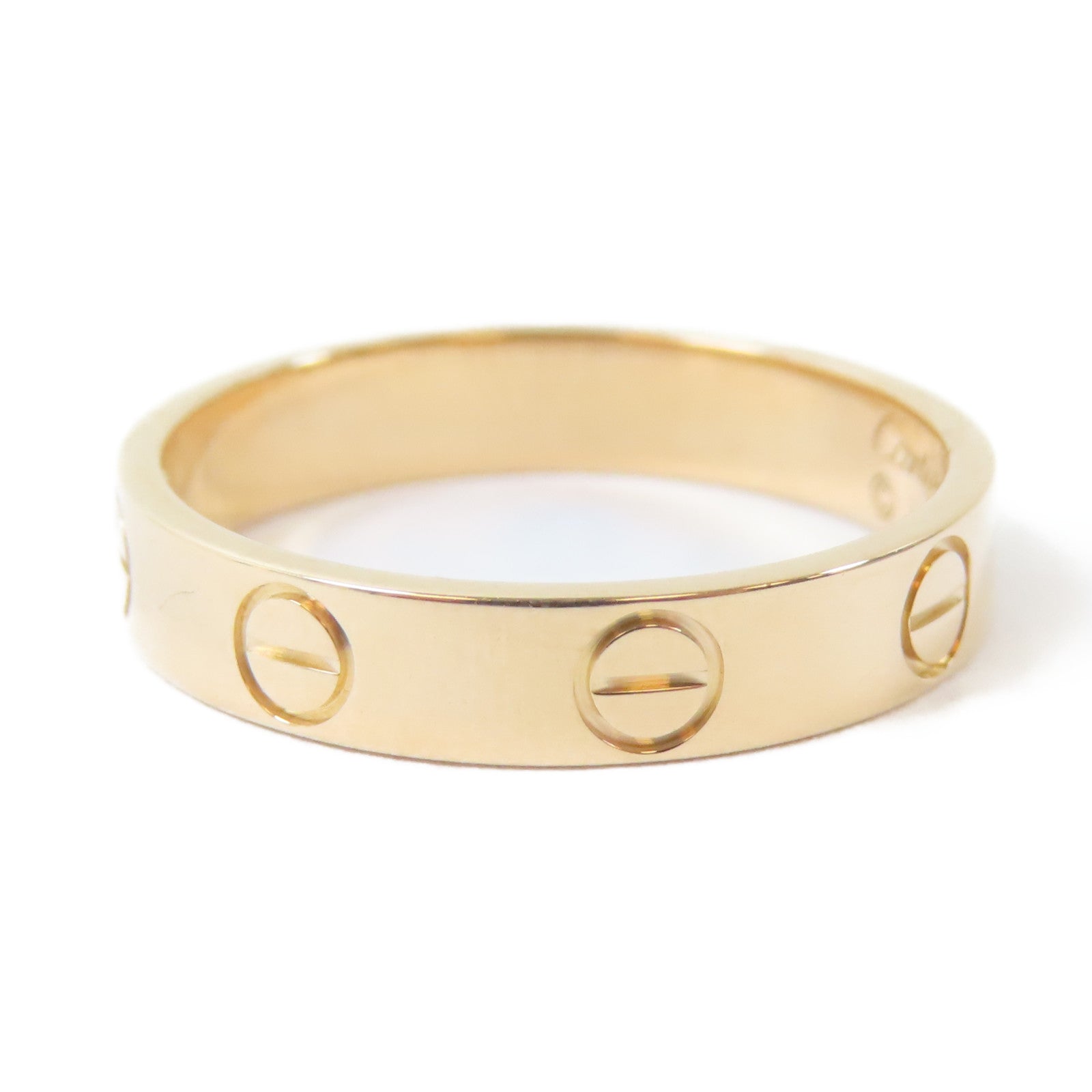 CARTIER 18K玫瑰金Love Ring戒指Cartier#51/US#5.75